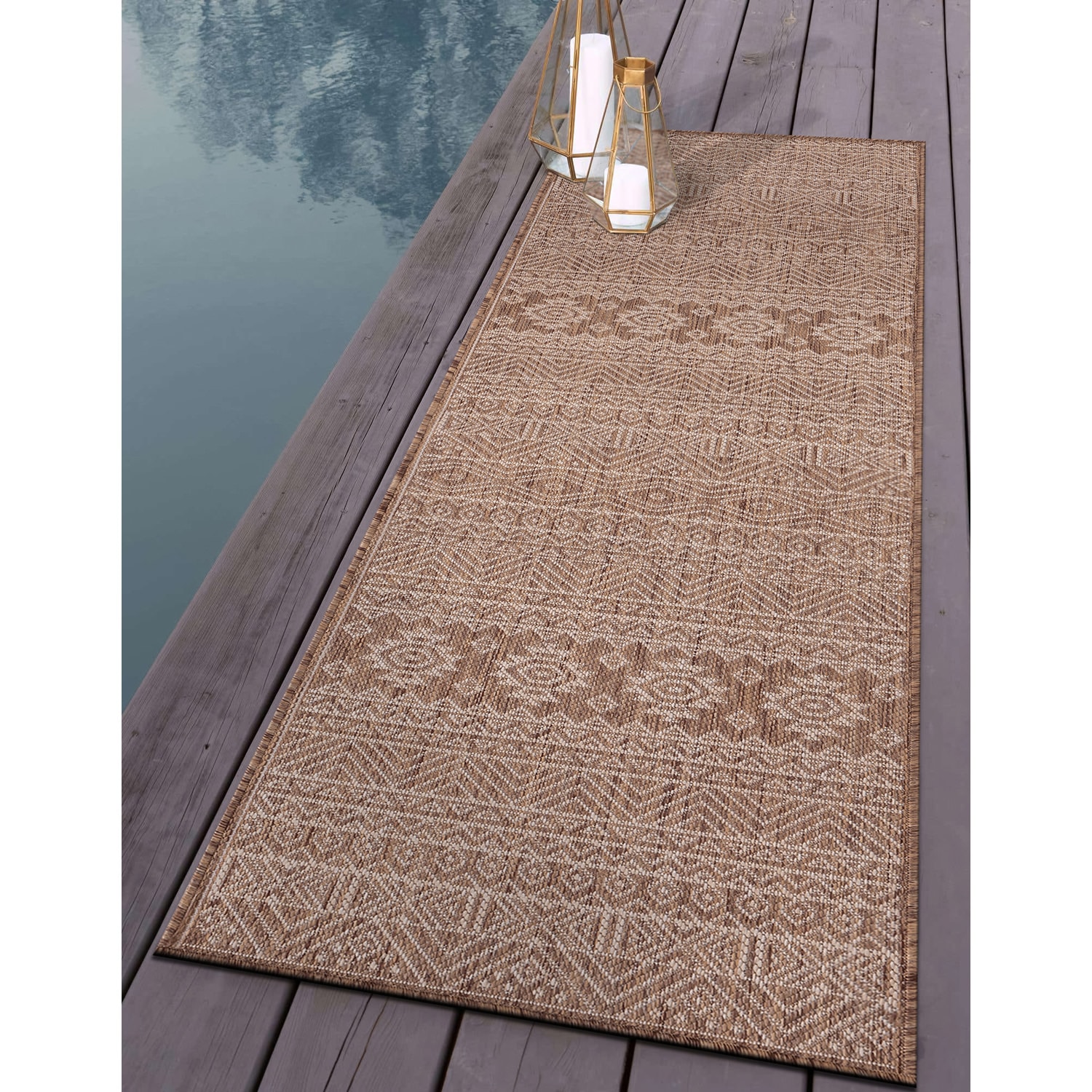 World Rug Gallery 124BROWN2X7 rugs - View #2