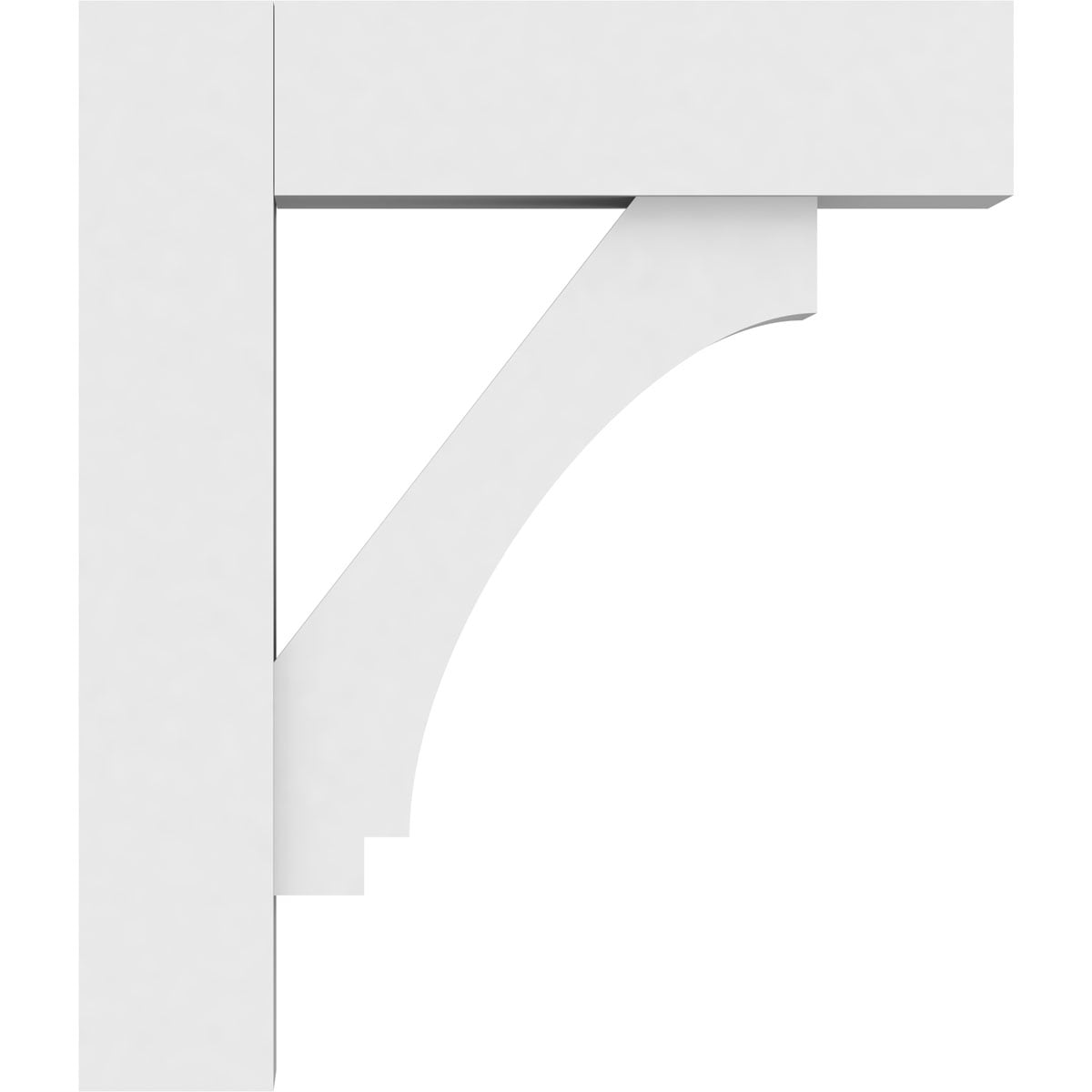 Ekena Millwork BKTP03X12X14IMP05 Exterior-Brackets-Braces - View #3
