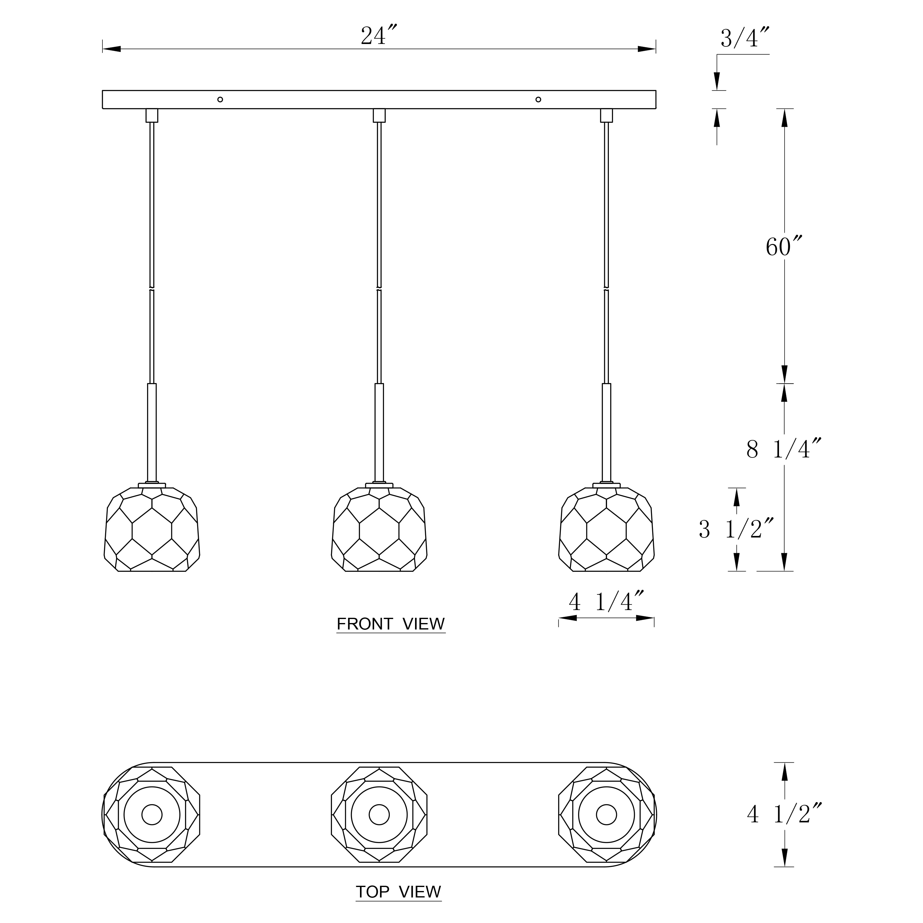 C Cattleya CA2003-3H Pendant-Lights - View #7