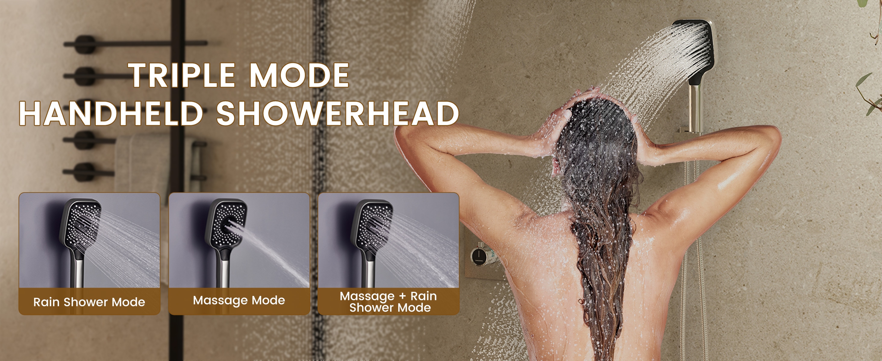 CASAINC TC15-VB Showerhead-Bar-Panels - View #10