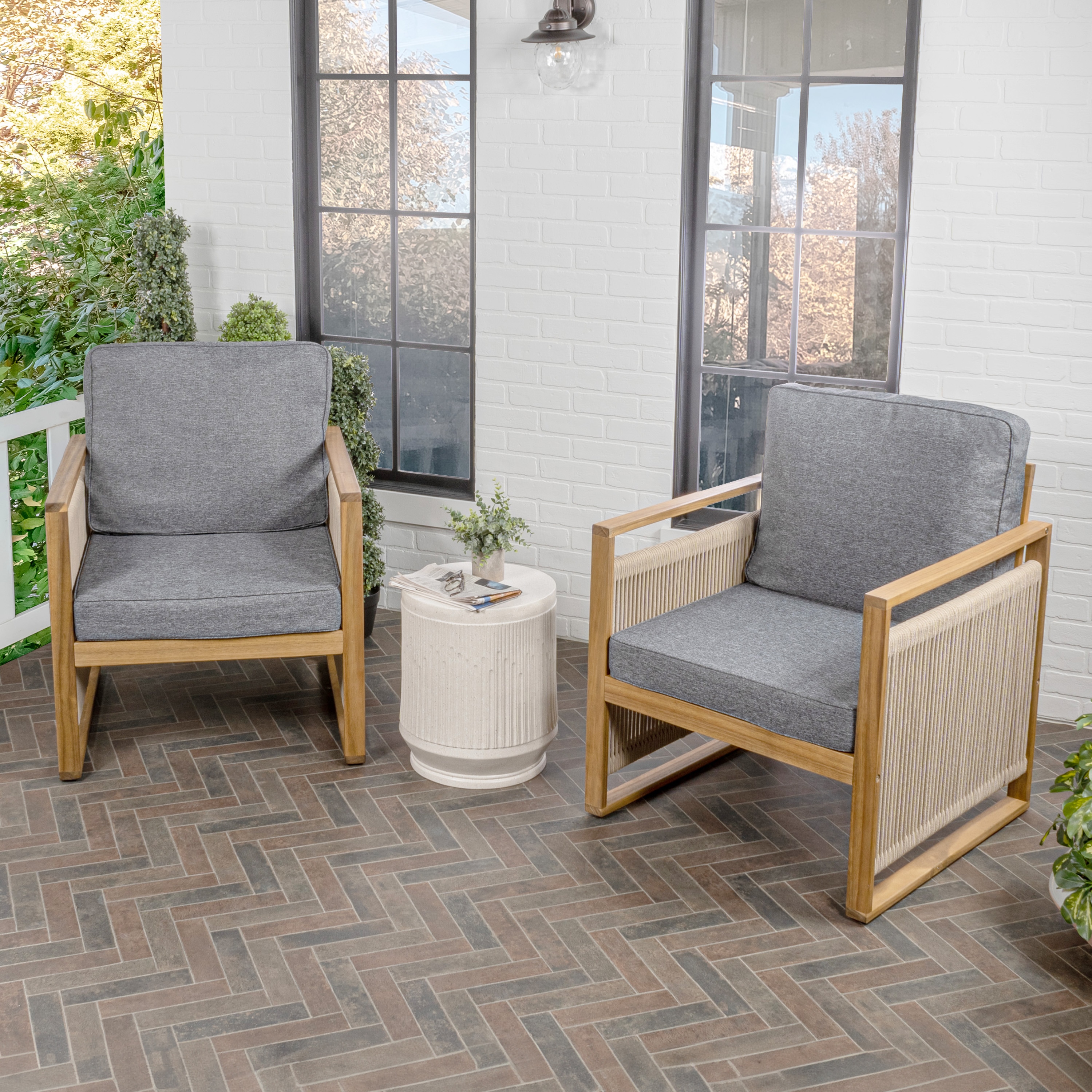 JONATHAN  Y SFC1000B-SET2 Patio-Chairs - View #2