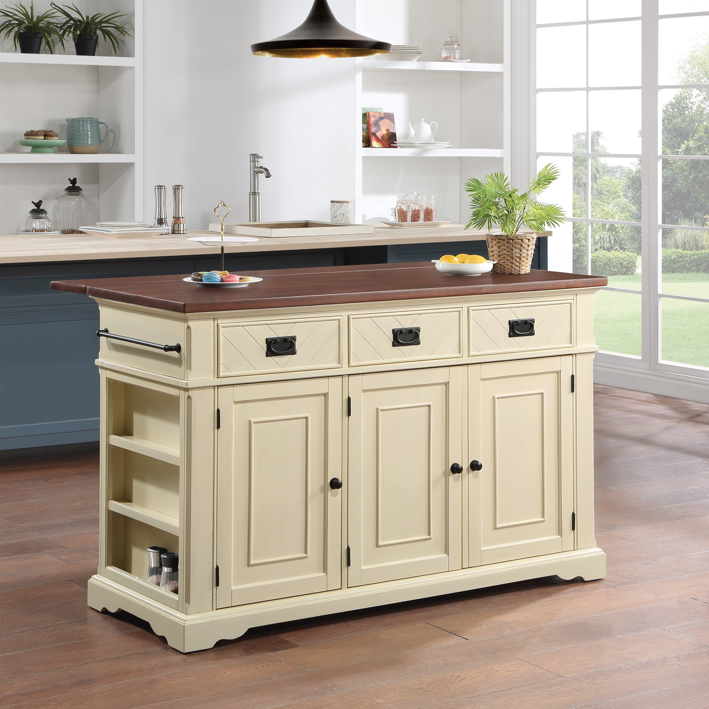 Office Star Products PAL5675-WHT Kitchen-Furniture - View #8