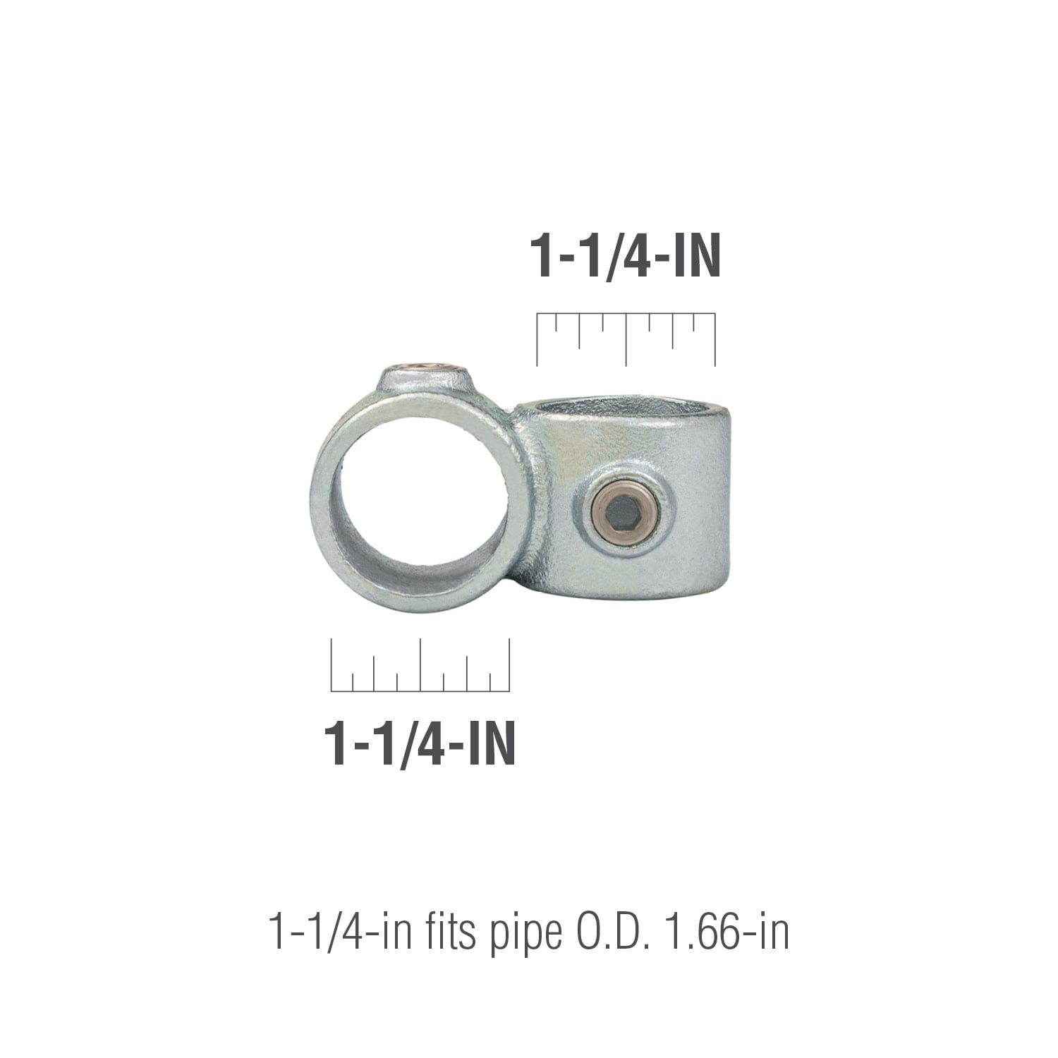 SteelTek 676-106HC Structural-Pipe-Fittings - View #3