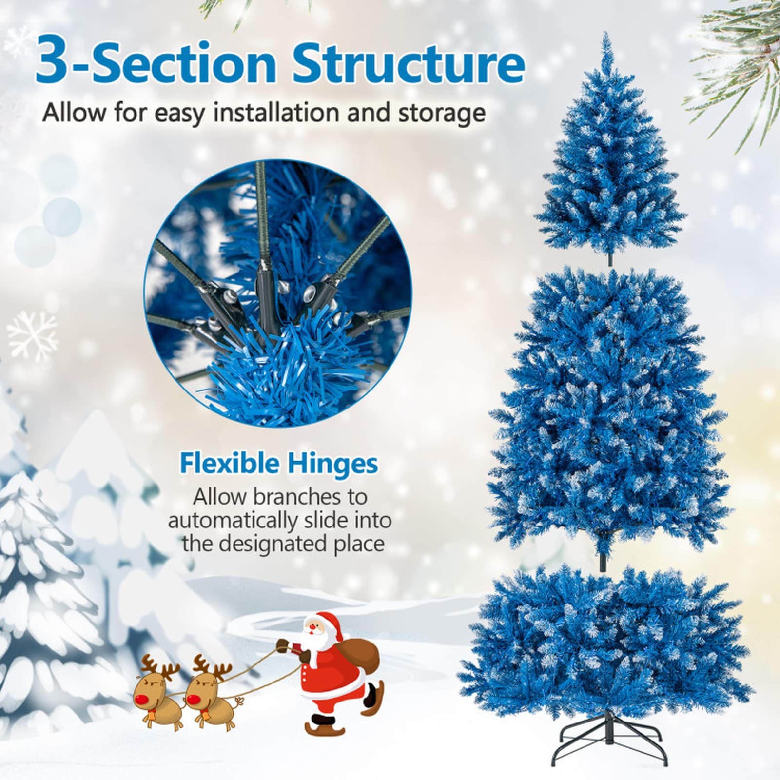 SUGIFT LW018SUGHY944 Artificial-Christmas-Trees - View #6