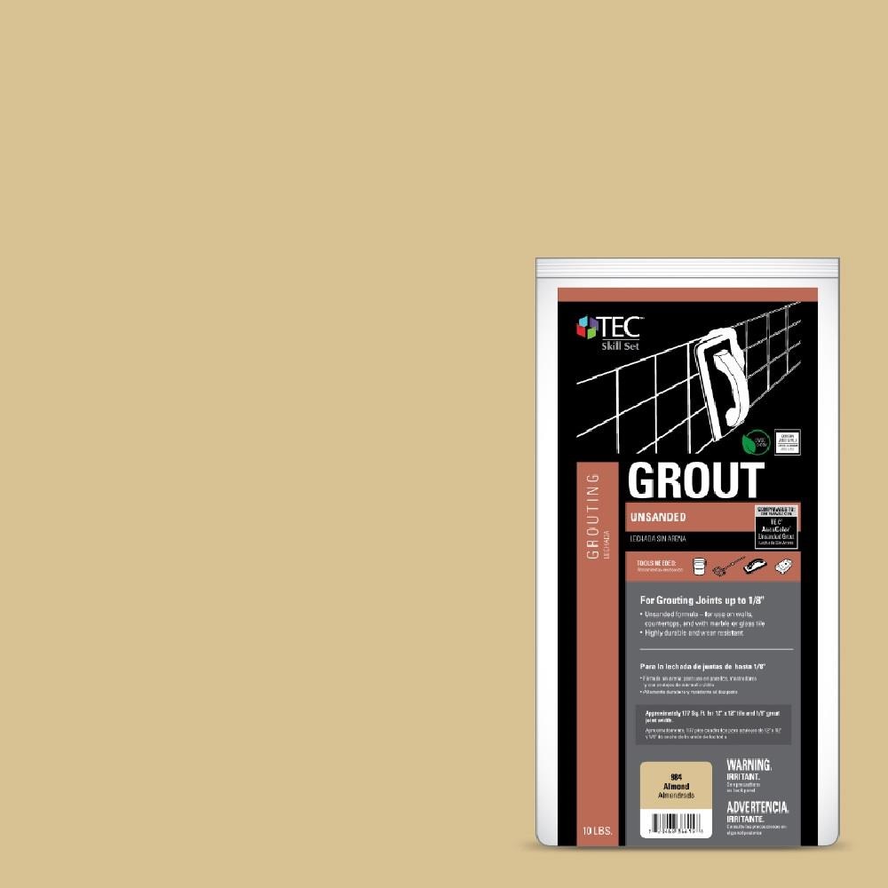 TEC 3300843325 Skill Set Almond Unsanded Grout (10-lb)