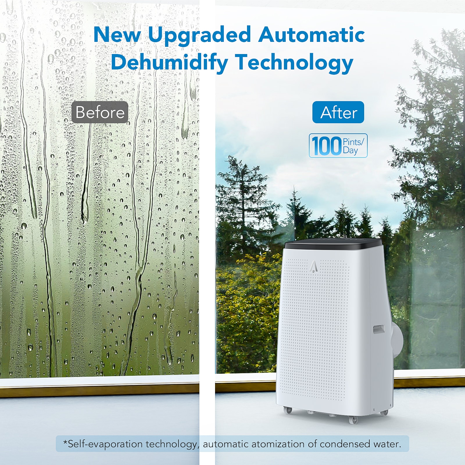 Aoile 15000 BTU Portable Air Conditioner 3 in 1 AC Dehumidifier Fan System with Remote and Easy Window Kit Cools Large Rooms up to 850 Sq Ft Sansujyuku sansujyuku.com