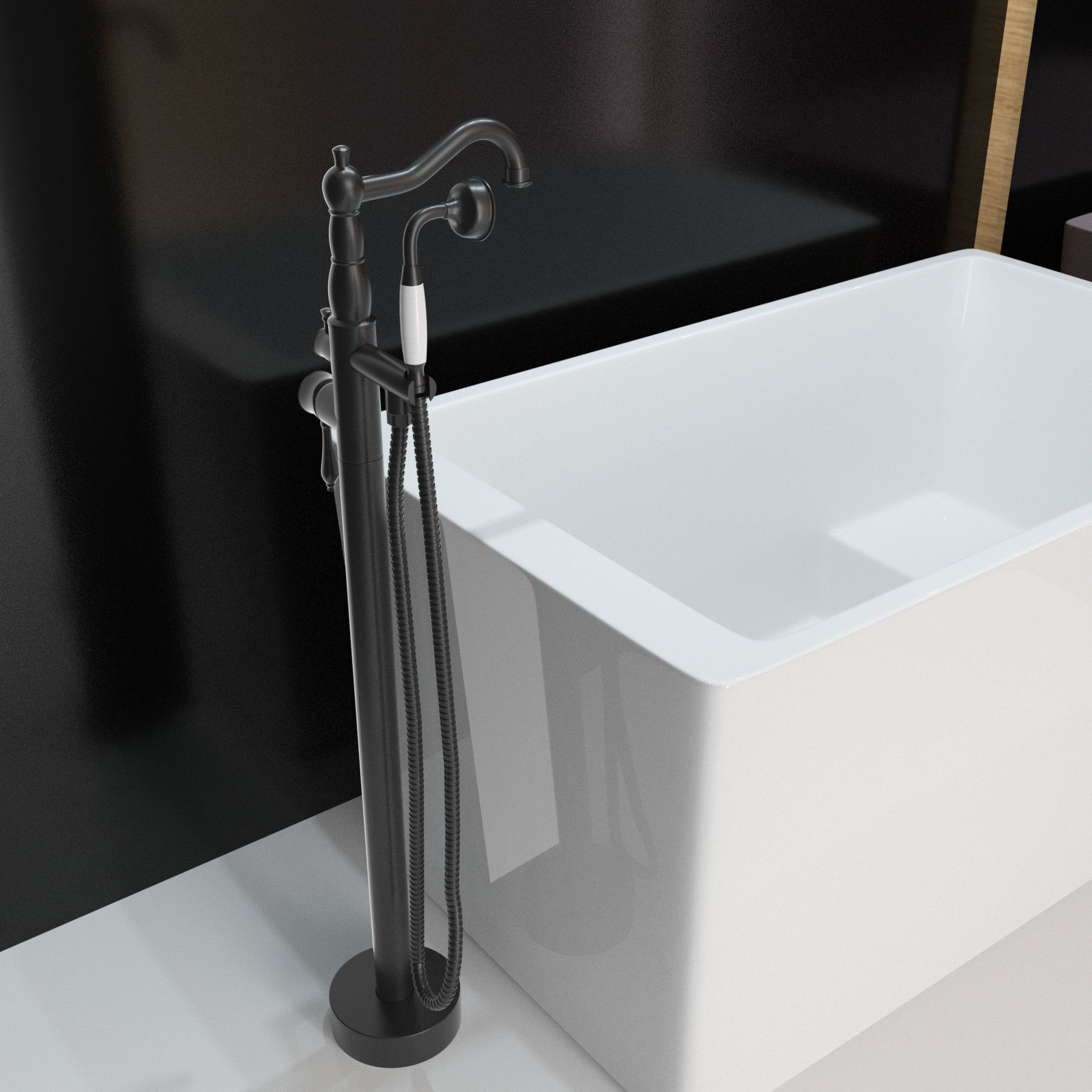 Clihome TC-083MB-BF Roman-Tub-Faucets - View #5