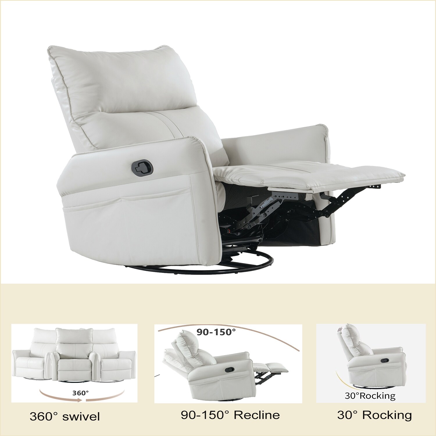 GZMR GM-W1003 recliners - View #4