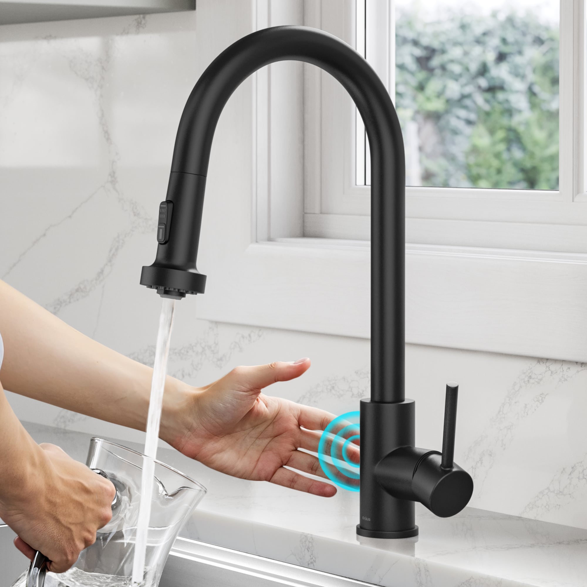 Kraus KSF-1616MB Kitchen-Faucets - View #3