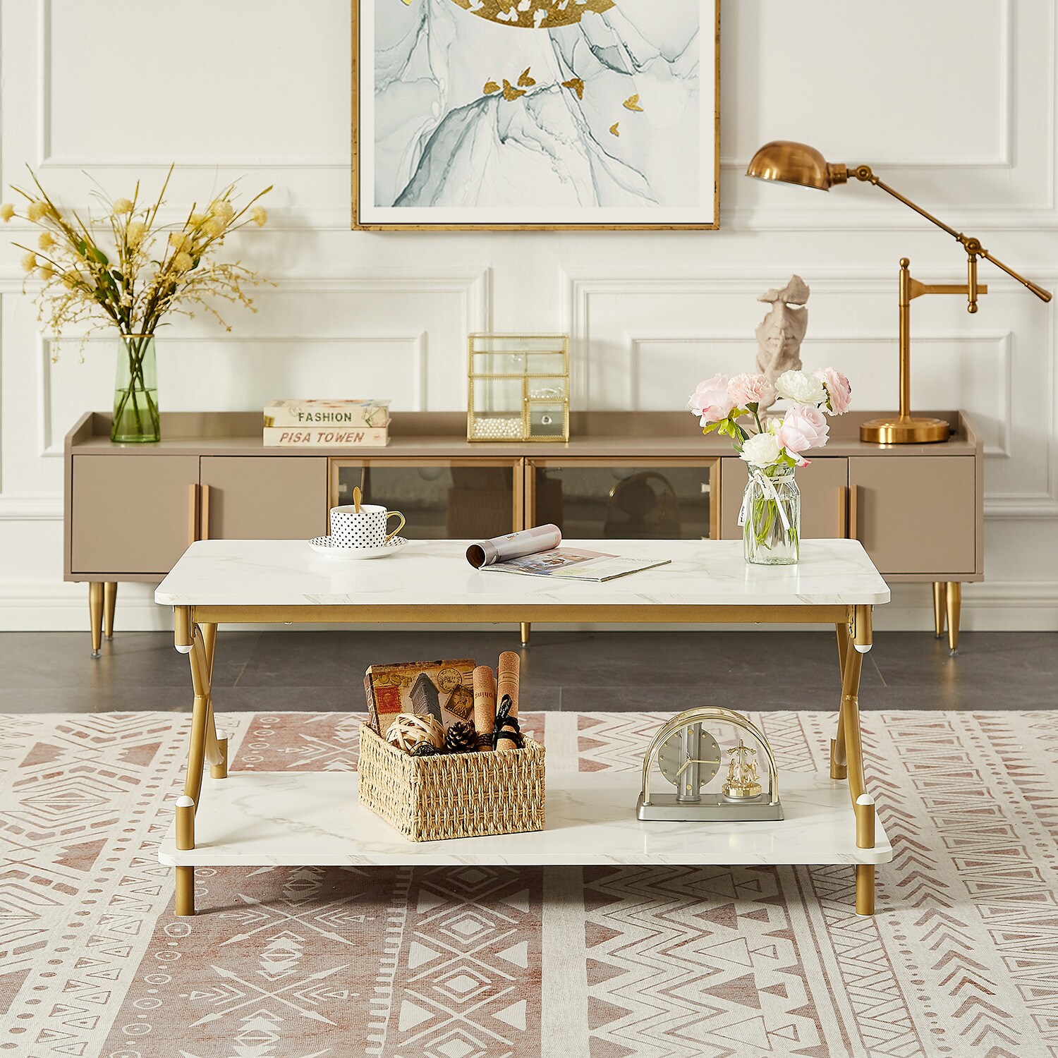 Vecelo LOE-MX-CT04-GLD Coffee-Tables - View #9