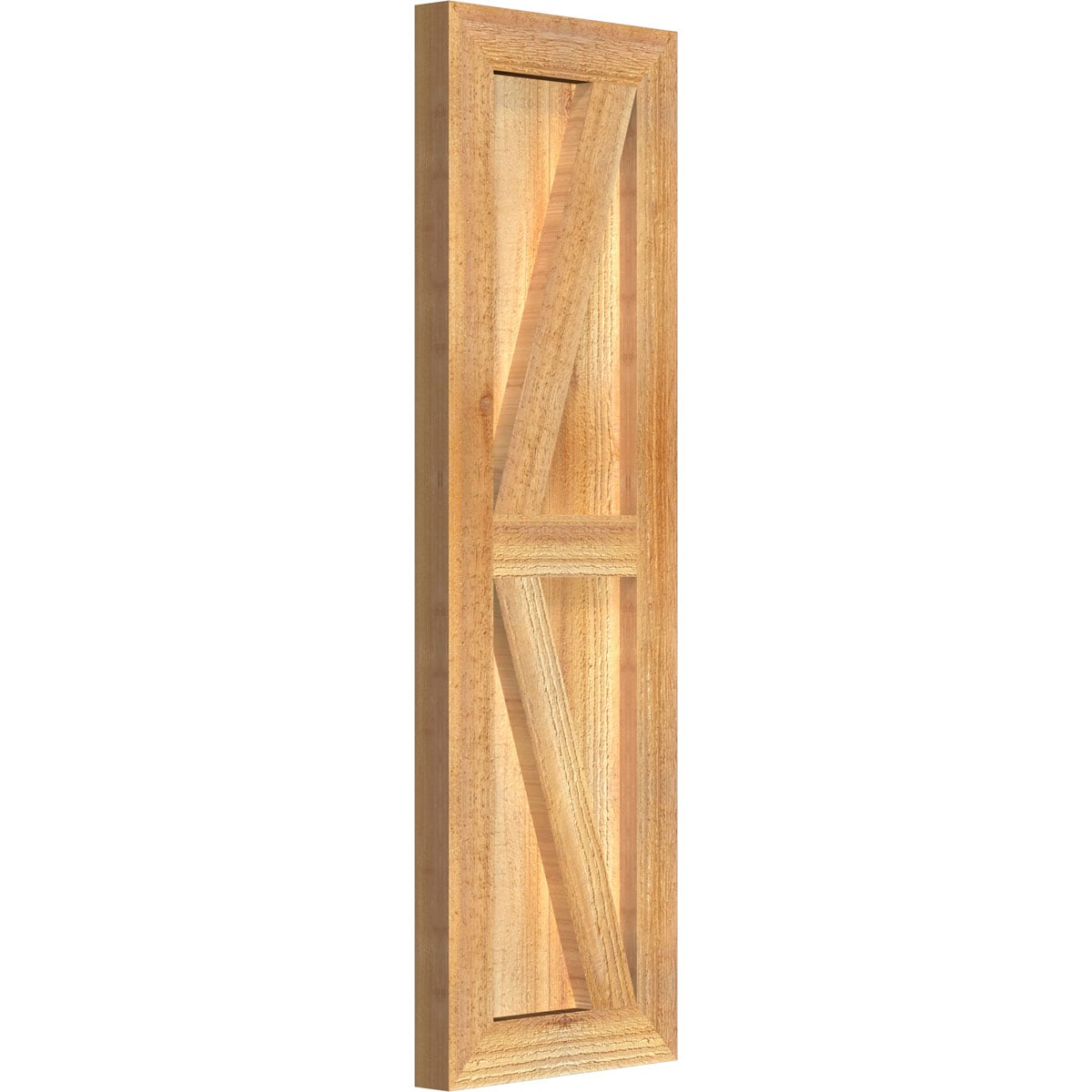 Ekena Millwork RBF06Z11X034RWR Exterior-Shutters - View #2