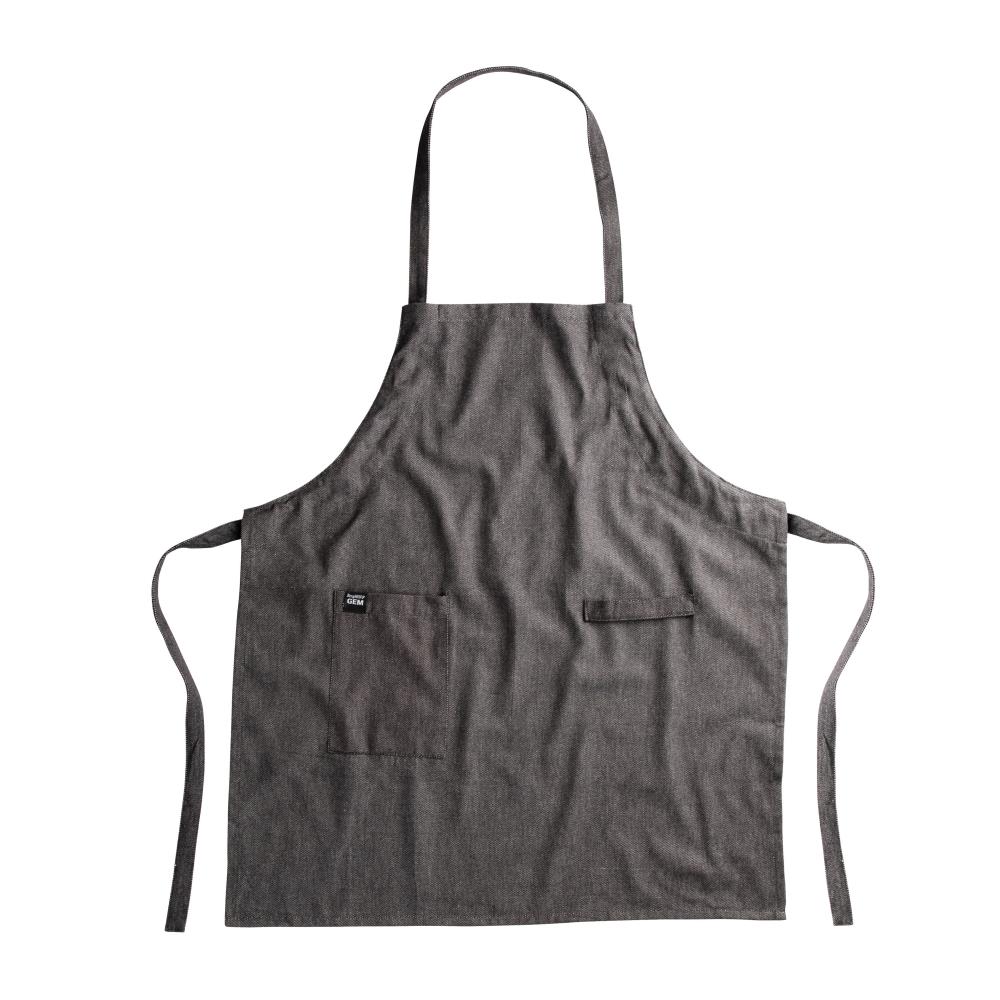 BergHOFF Adjustable Neck Strap Oven Mitt - Black Denim Look - Kitchen ...