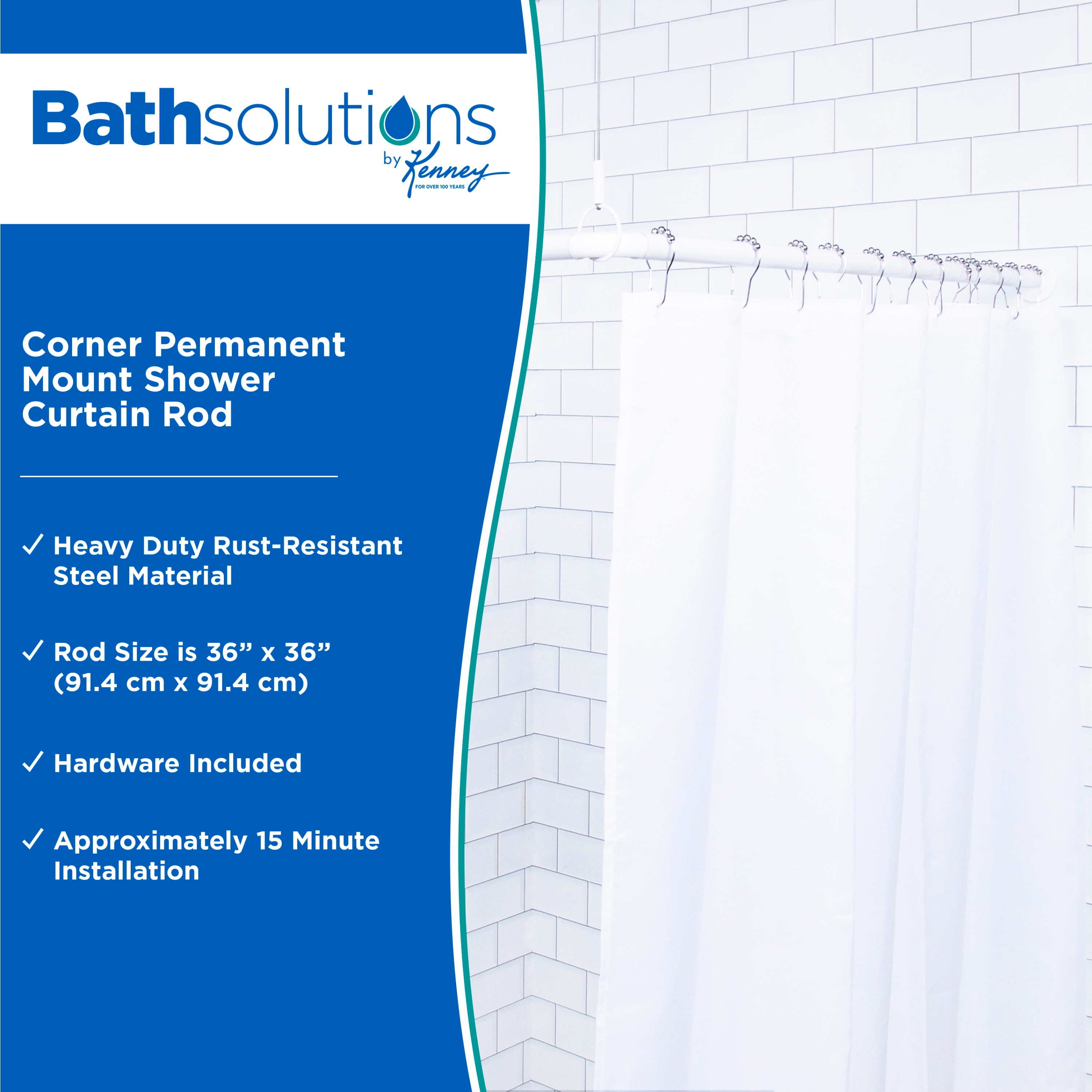 Kenney KN61423 Shower-Rods - View #2