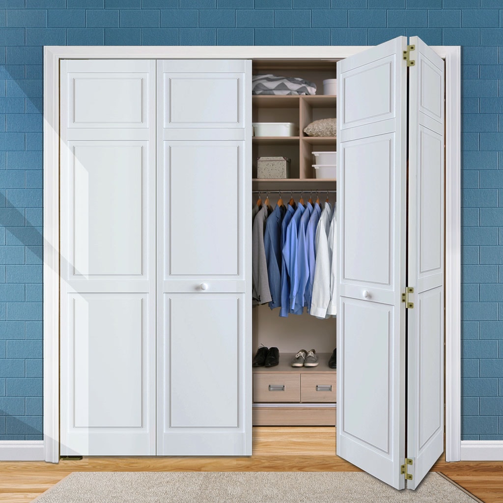 Kimberly Bay DPBT6PW24 Bifold-Sliding-Closet-Doors - View #5
