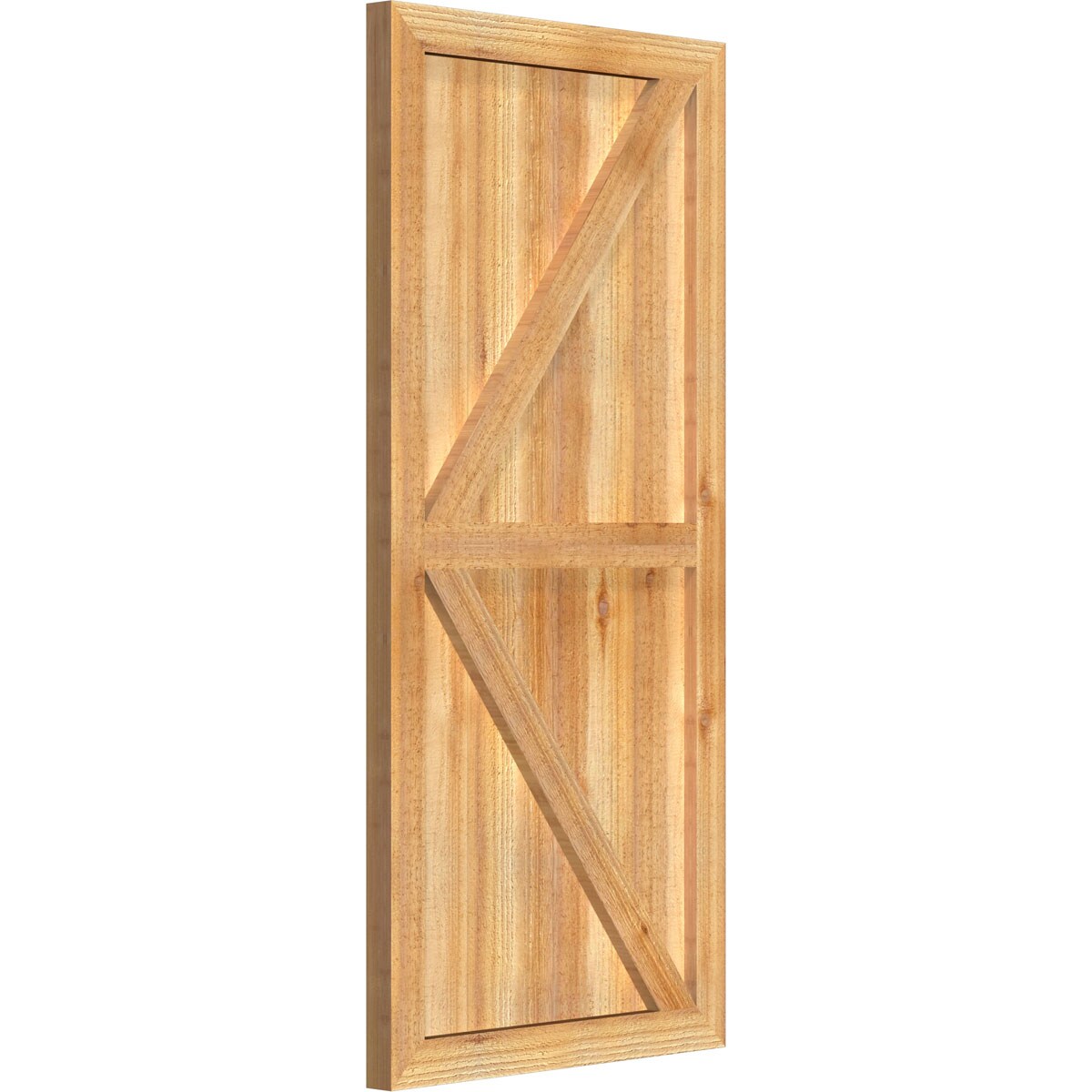 Ekena Millwork RBF06Z21X046RWR Exterior-Shutters - View #2