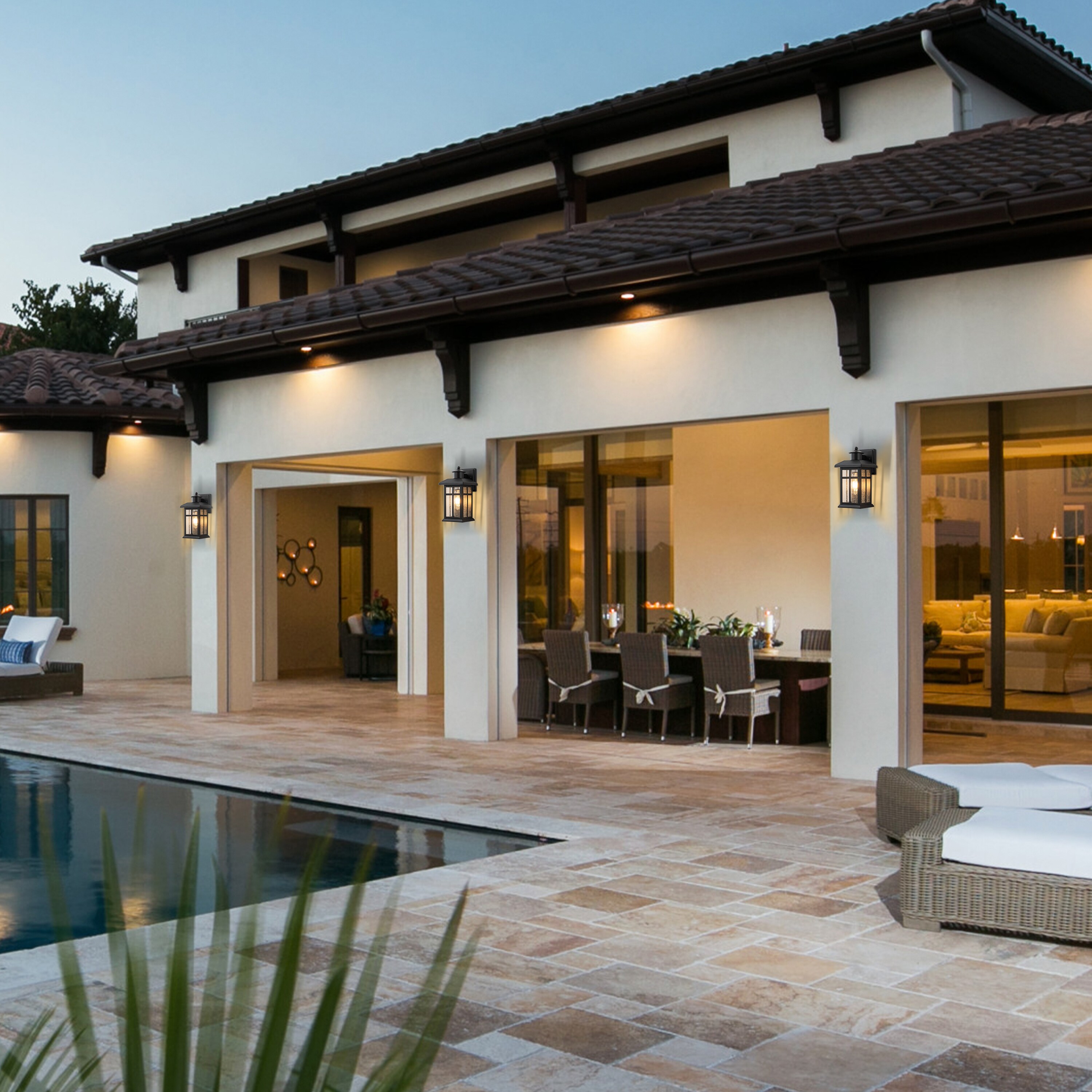 C Cattleya LCA2575-JUN-2W Outdoor-Wall-Lighting - View #8