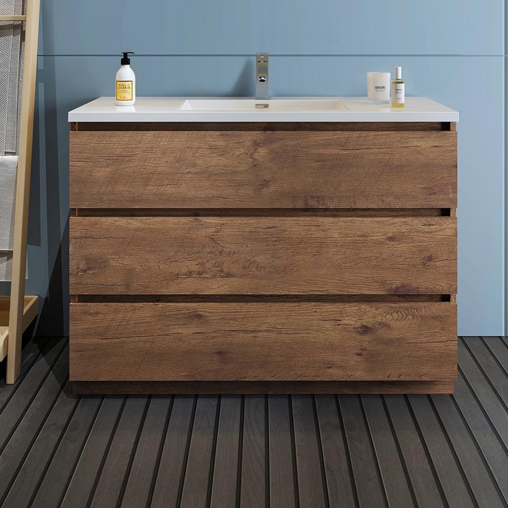 Fresca FCB9348RW-I Bath-Vanity-Combo - View #4
