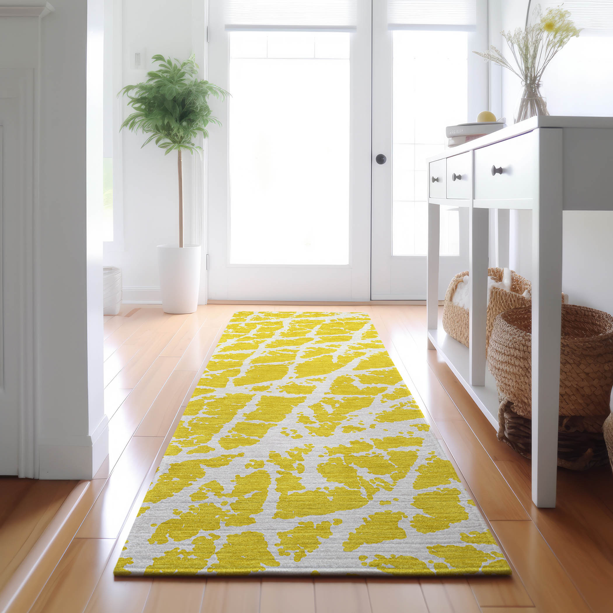 Addison Rugs AMF528CH8X10 Mayfield AMF528CH 8 x 10 (ft) Loomed Polyester Chocolate Rectangular Indoor Abstract Machine washable Area rug