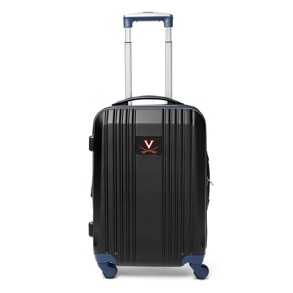 Mojo Licensing CLVIL208_NAVY NCAA Virginia Cavaliers 23.25 x 15.5 x 9.75 Black Polycarbonate Hardshell Carry-on Bag (1-Bag)