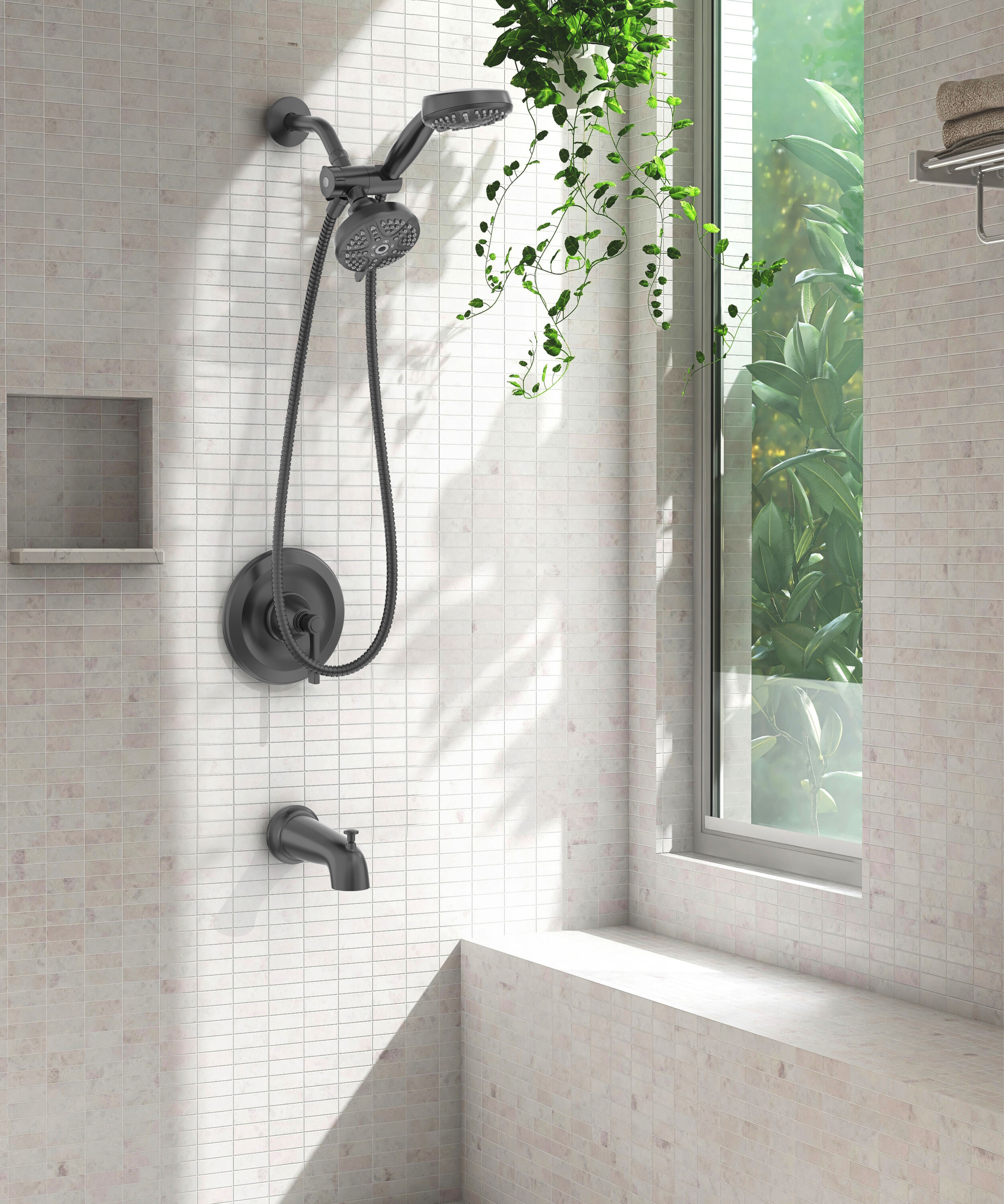 allen + roth 873X-1F7001 Tub-Shower-Faucets - View #3
