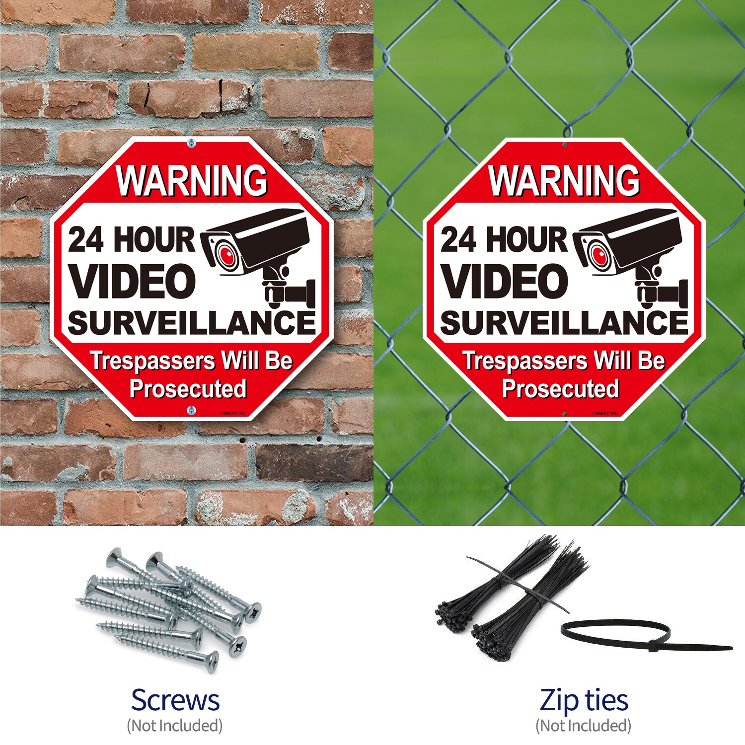Anley A.SIGN.SURVEILLANCE signs - View #3