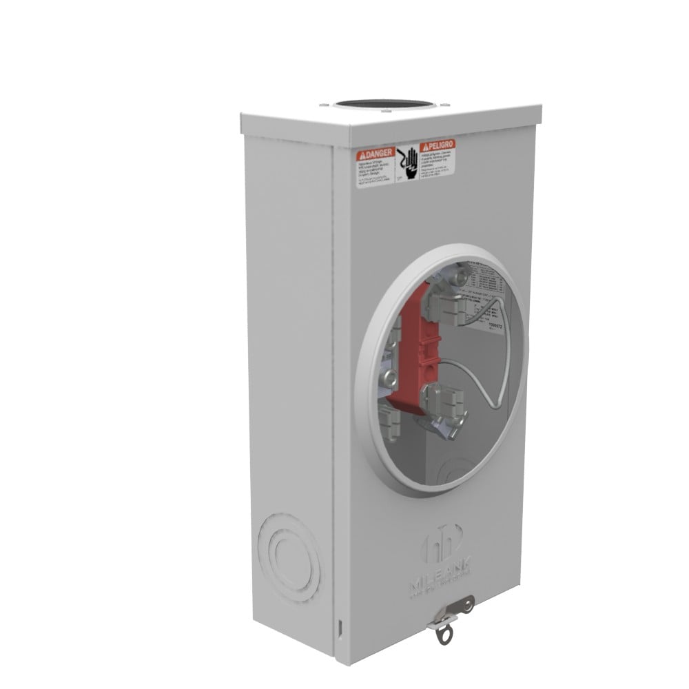 Milbank 200 Amp 1-Position 4-Terminal Meter Socket at Lowes.com
