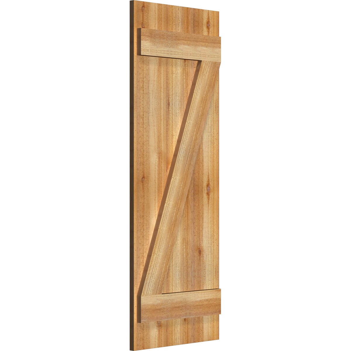 Ekena Millwork RBJ06Z16X044RWR Exterior-Shutters - View #2