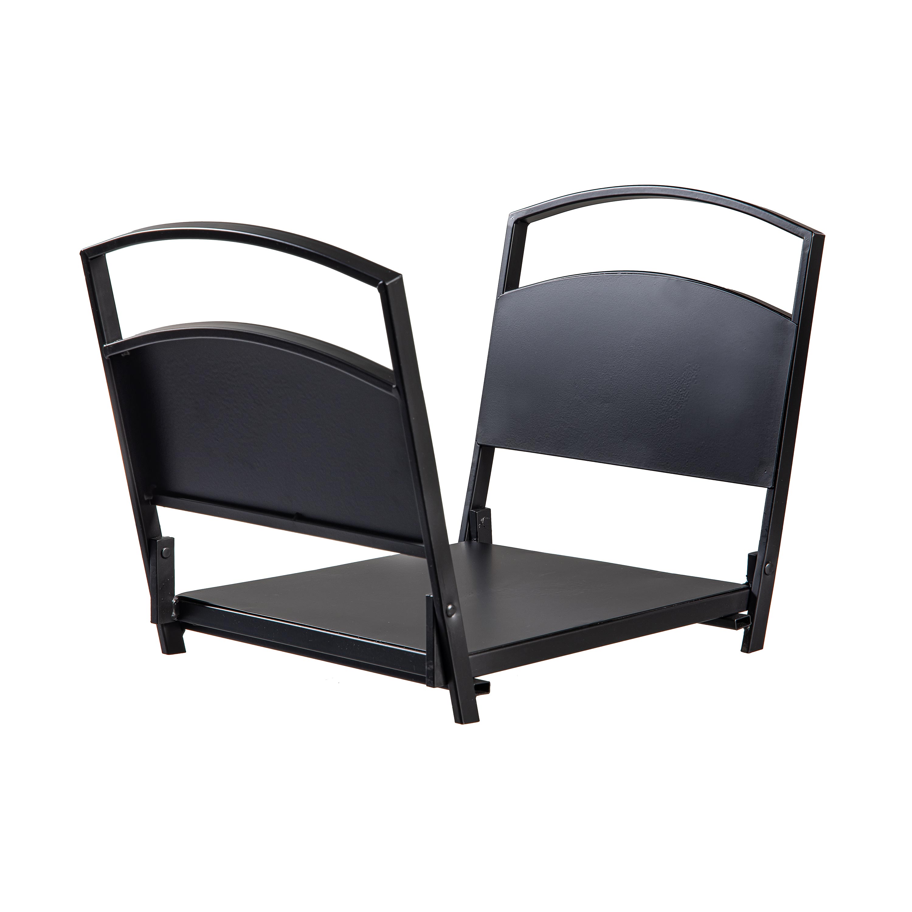 Evergreen 47M6158 12.5-in x 18-in x 12-in Metal Log rack