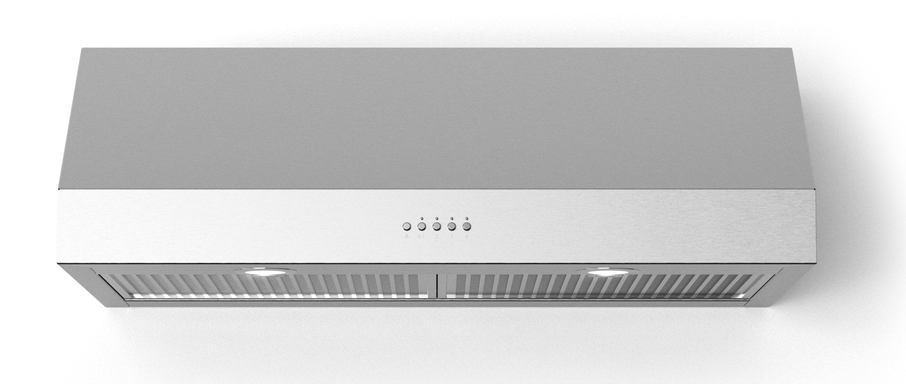 Forte 30-in Convertible Stainless Steel Undercabinet Range Hood with  Charcoal Filter at