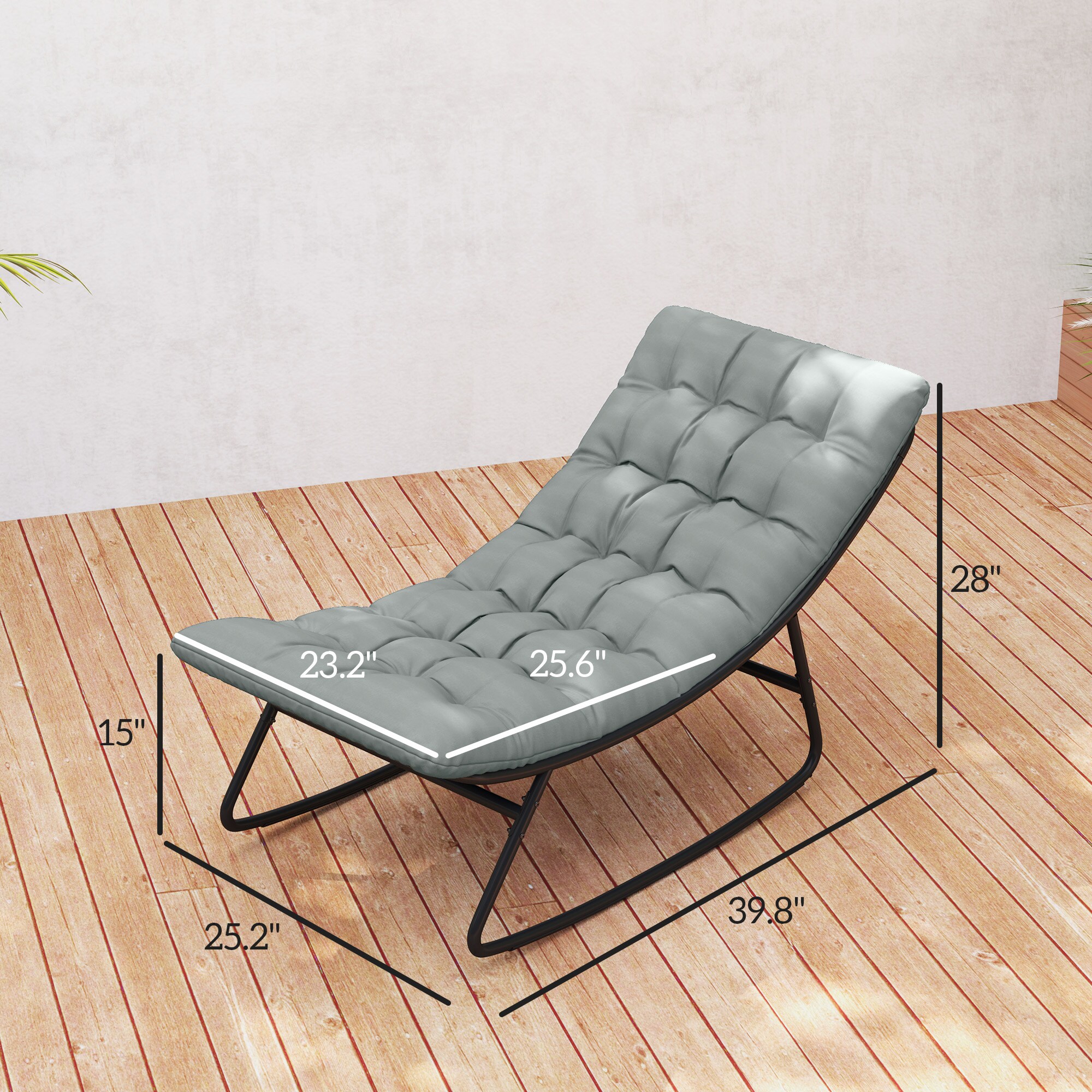 Tinyhomie LW-WEM-5041 Patio-Chairs - View #6