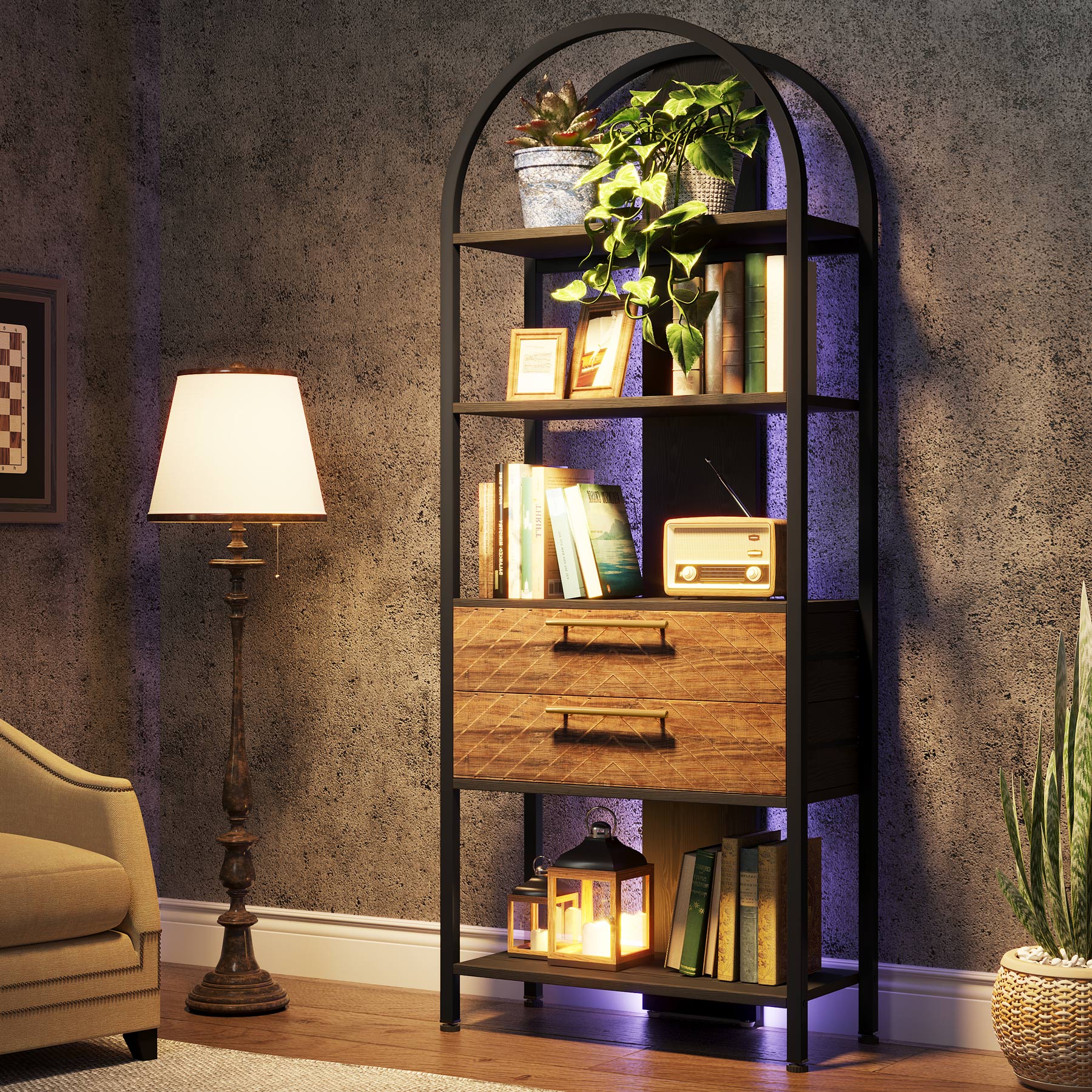 Tribesigns HOGA-XK00269 bookcases - View #2