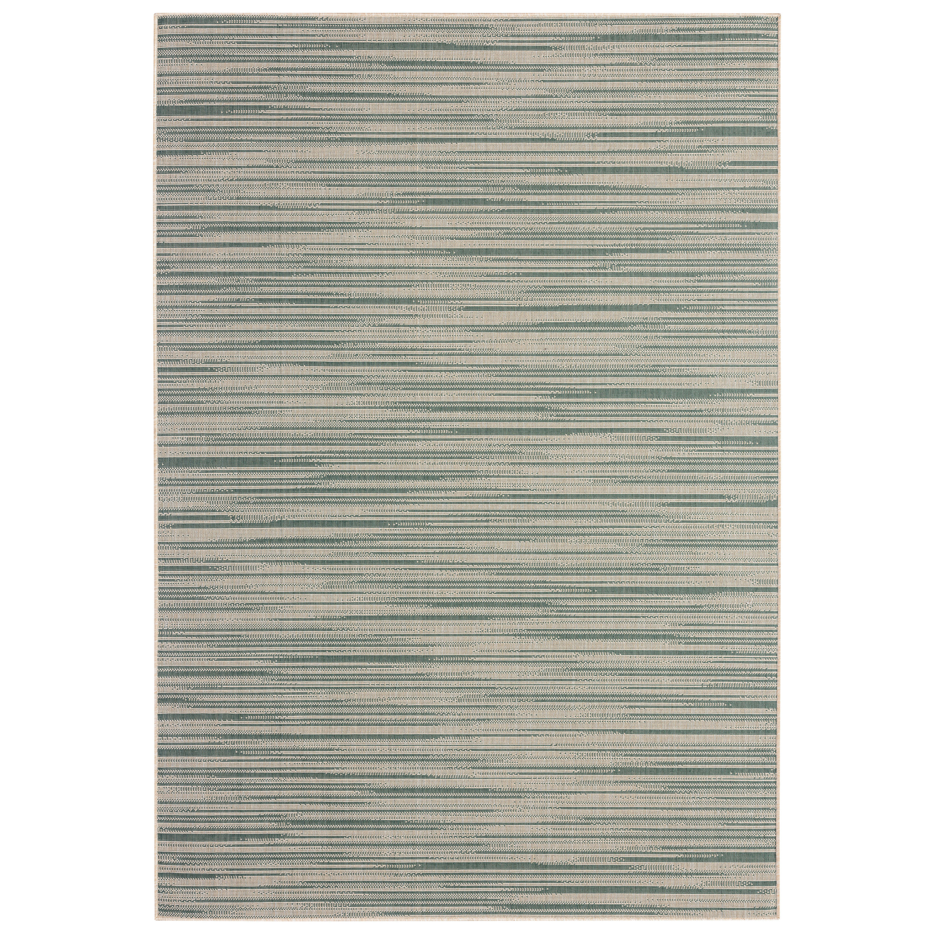 Nicole Miller 1-7551-400 Patio Country Wynona 8 x 10 (ft) Polypropylene Green Rectangular Indoor/Outdoor Abstract French Country Area rug