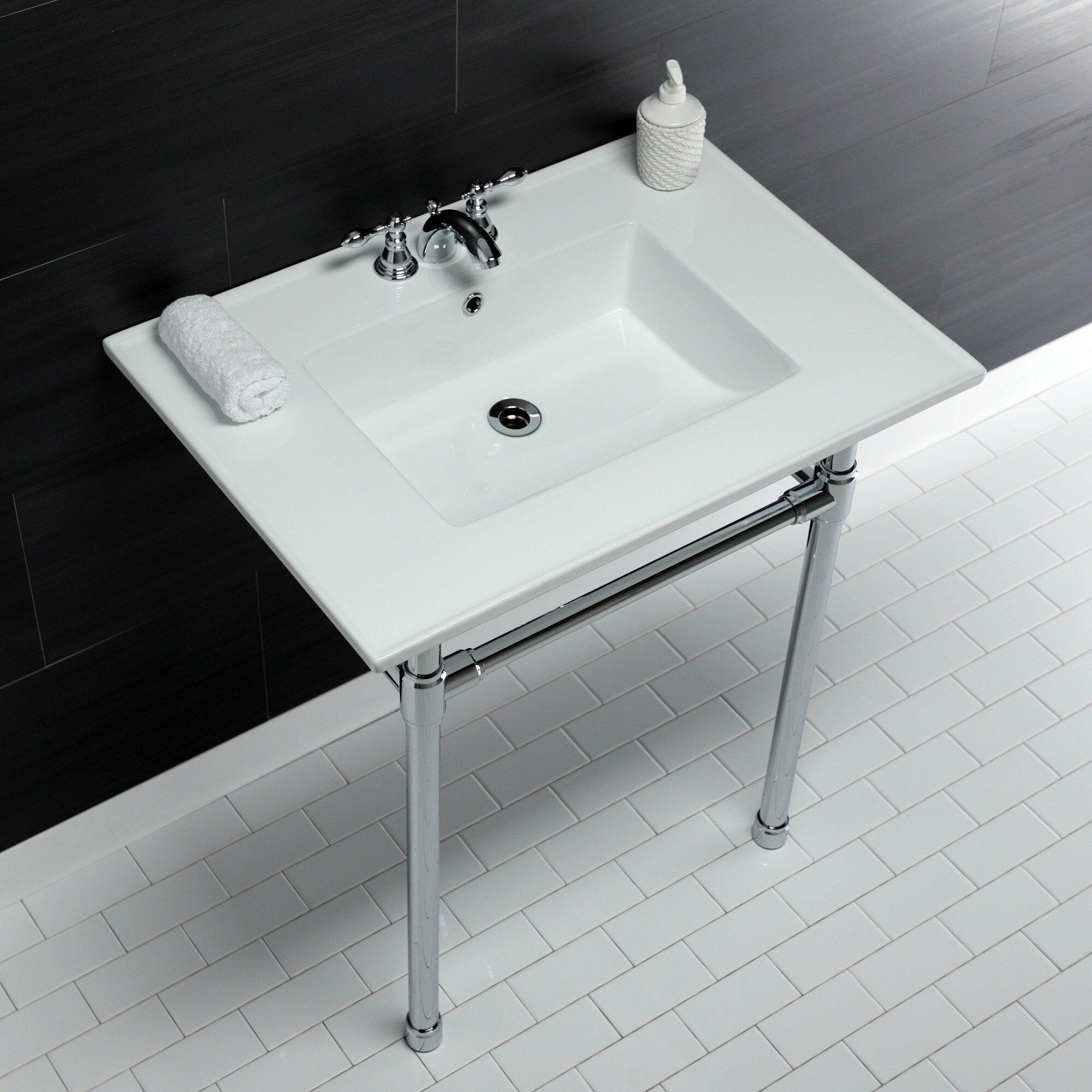 Kingston Brass WLKVPB31227W41 Bath-Sink - View #8