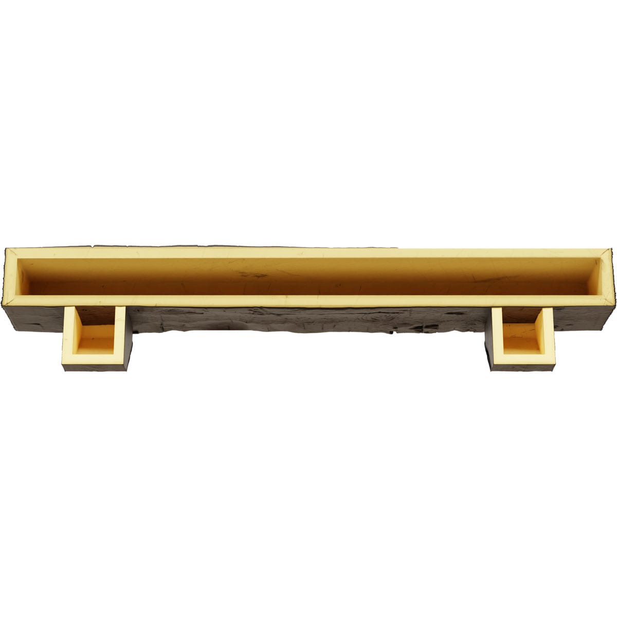 Ekena Millwork MANUHH08X08X36ASHD Mantel-Shelves - View #5