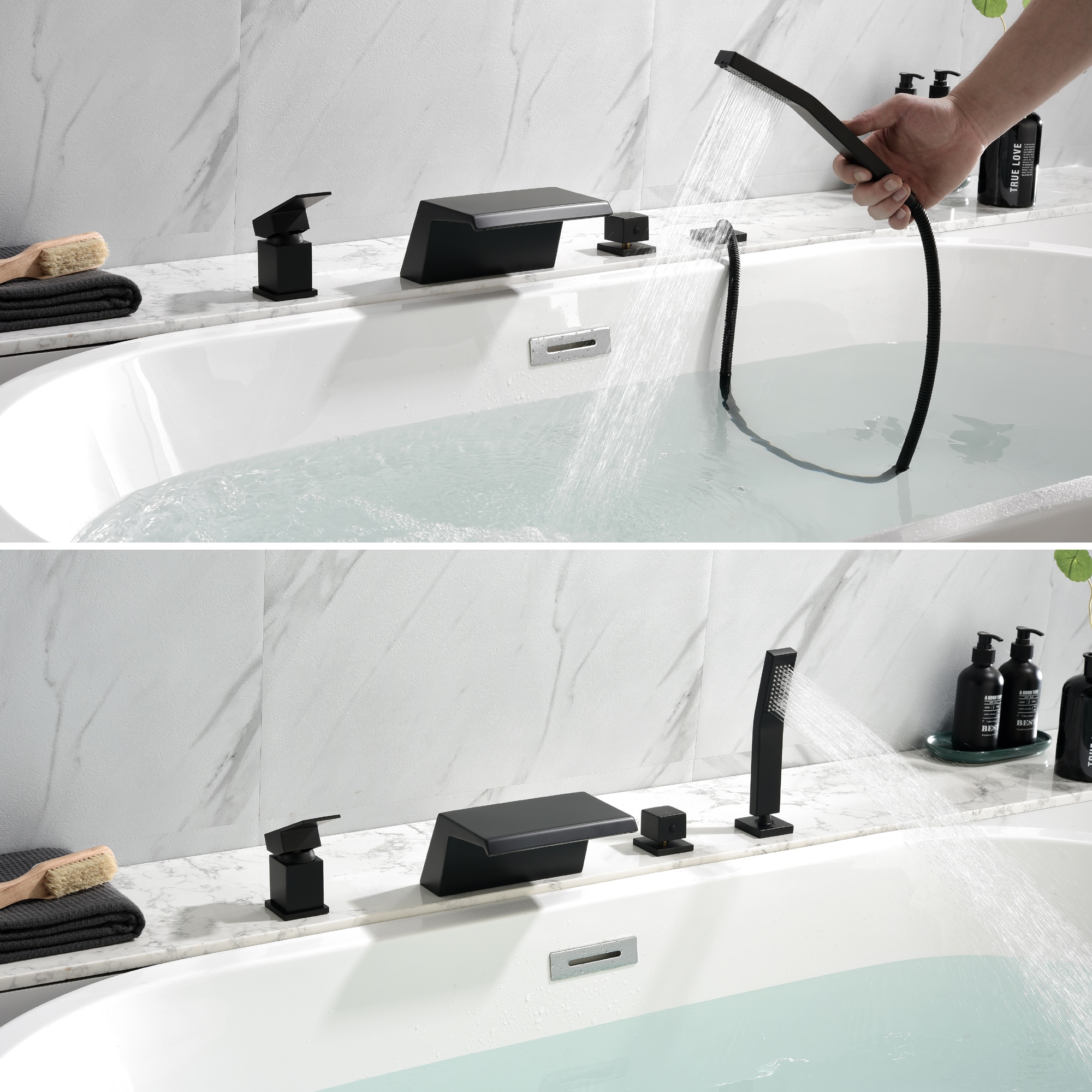 WELLFOR WA9013BG Roman-Tub-Faucets - View #14