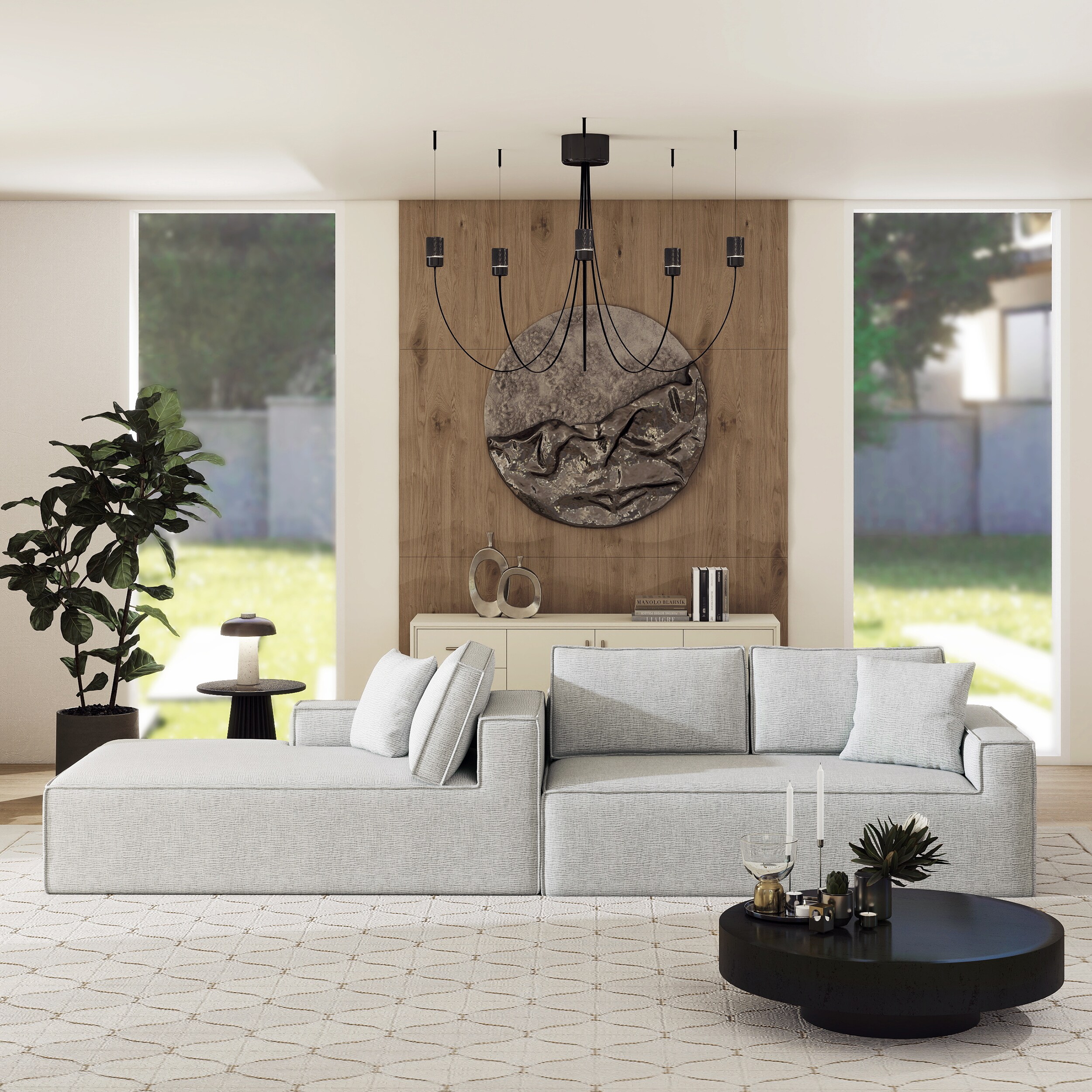 Jennifer Taylor Home LXVG-R-66550 Sofas-Loveseats - View #2