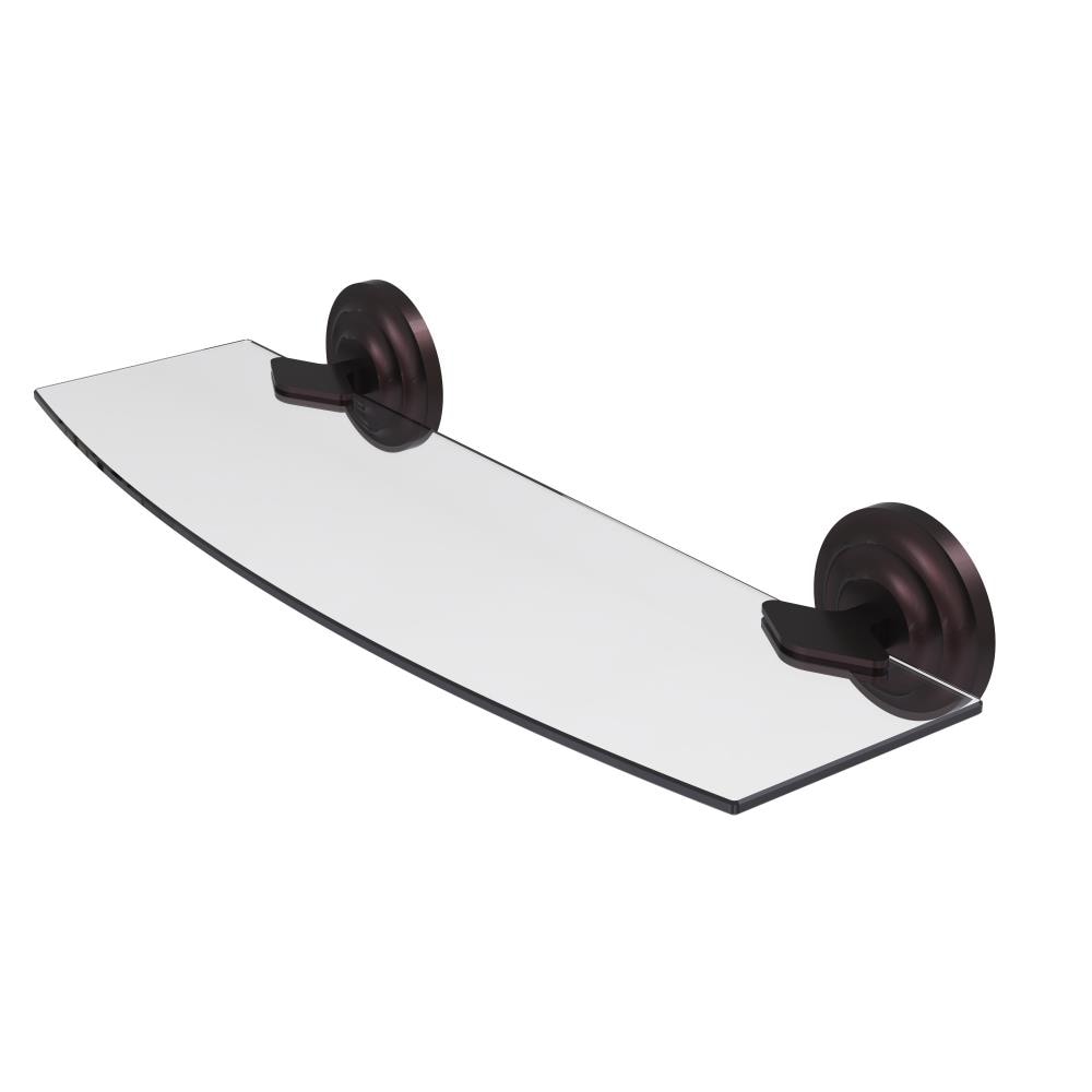 Allied Brass QN-33/18-ABZ Que New Antique Bronze Wall mount Bathroom Shelf ( 18-in x 3-in x 5-in )