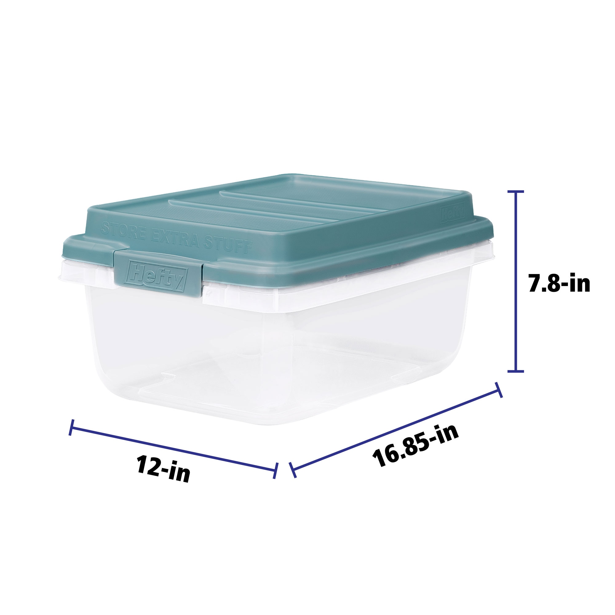 Hefty 407237 Plastic-Storage-Totes - View #4