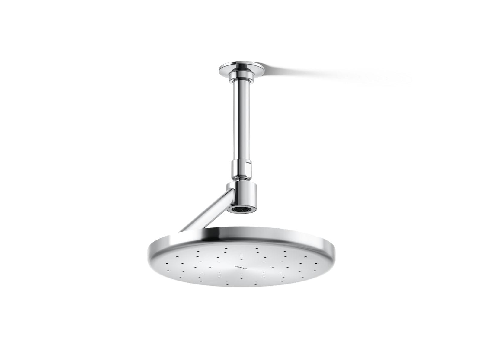 KOHLER Statement 1 -Spray Polished Chrome 8.87-in Round Rain Shower Head 1.75 GPM