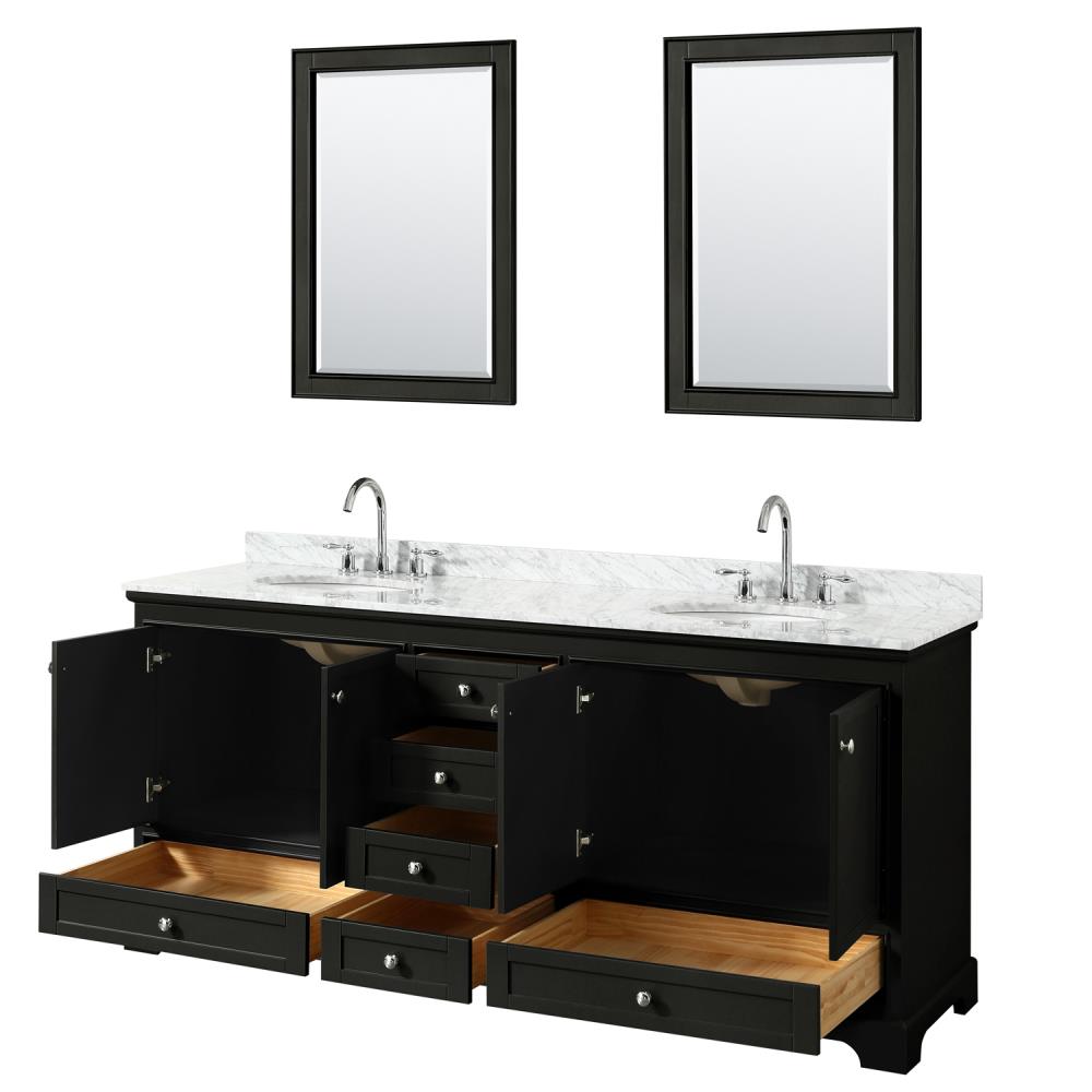 Wyndham Collection WCS202080DDECMUNOM24 Bath-Vanity-Combo - View #2