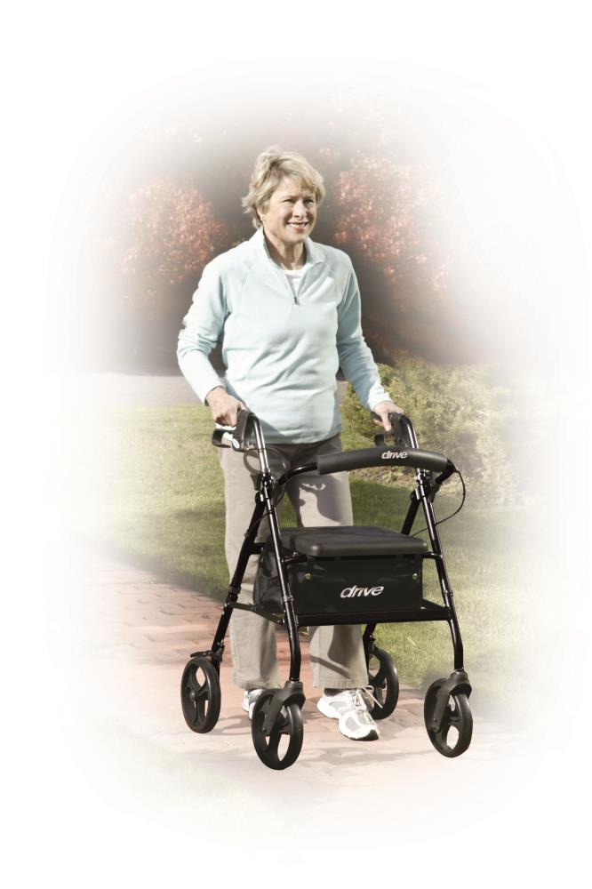 Drive Medical R726BK Walkers-Wheelchairs-Rollators - View #10