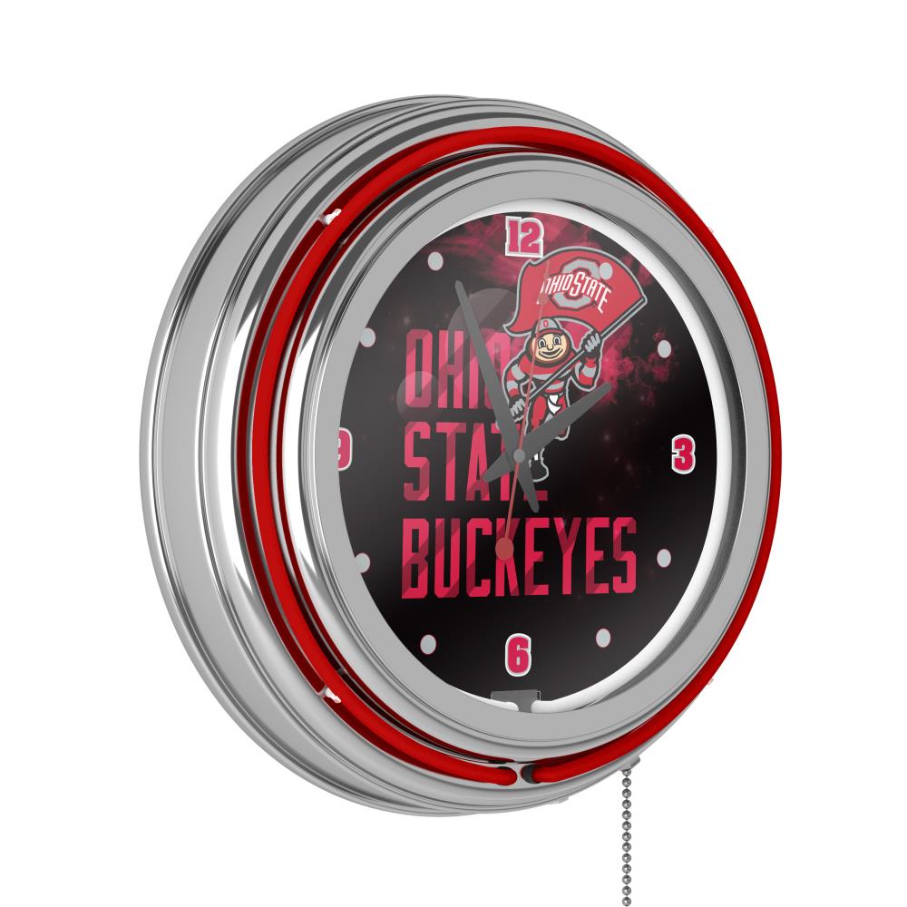 Ohio State Buckeye Alarm Desk Clock 3.75" Room Decor X50 Nice for Gifts wake up 