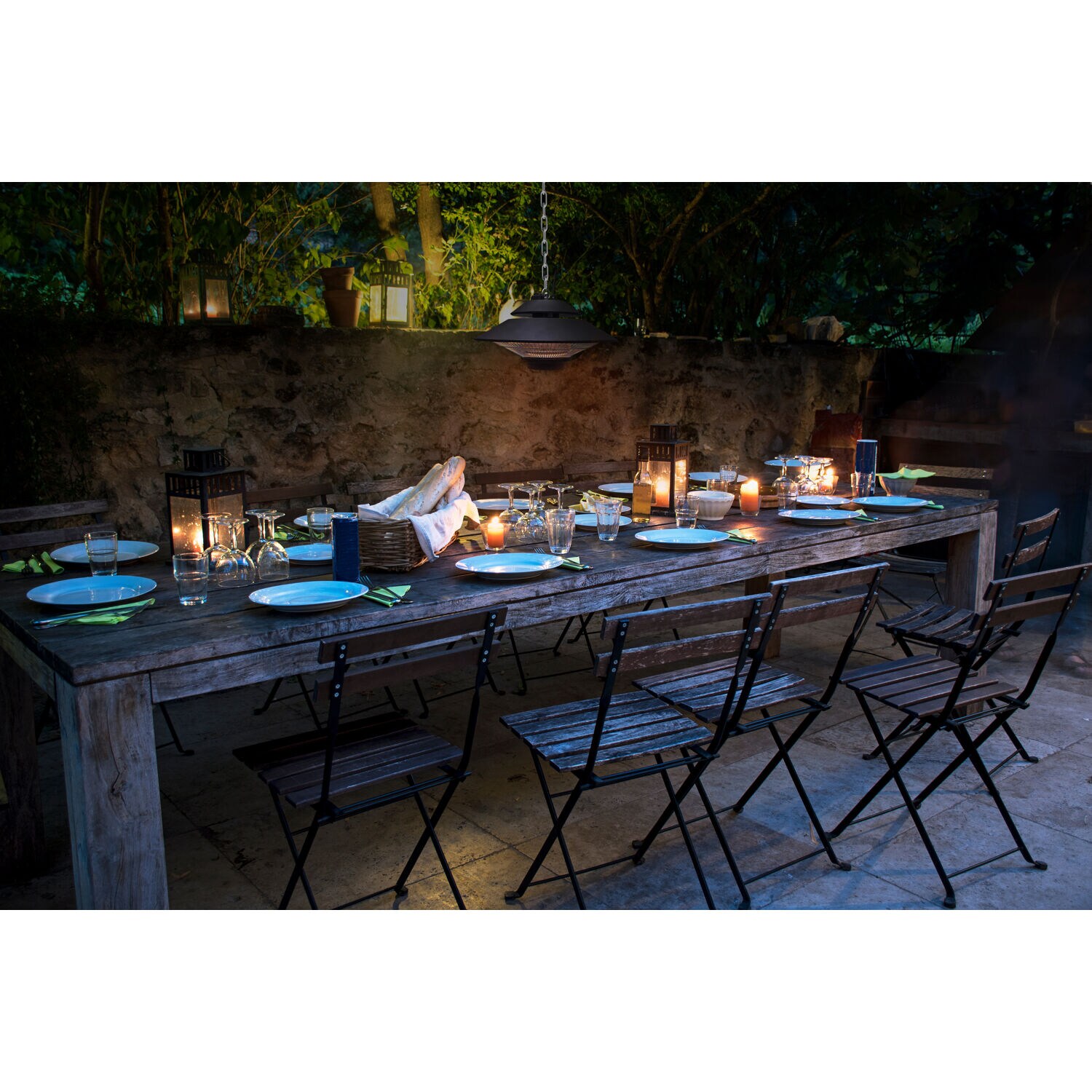 Hanover HAN1055IC-BLK Outdoor-Electric-Patio-Heaters - View #9