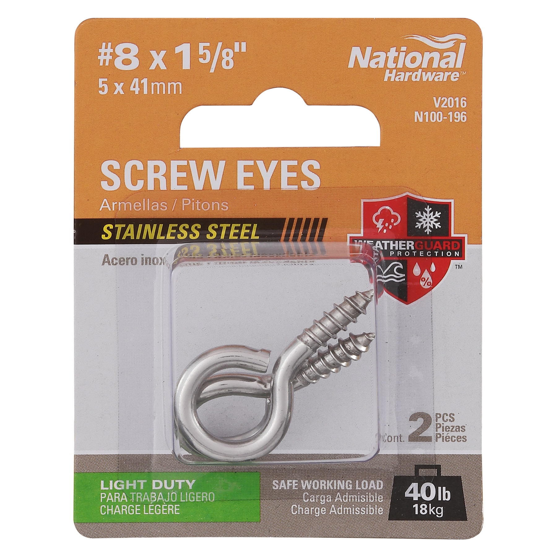 Screw Eyes  National Hardware