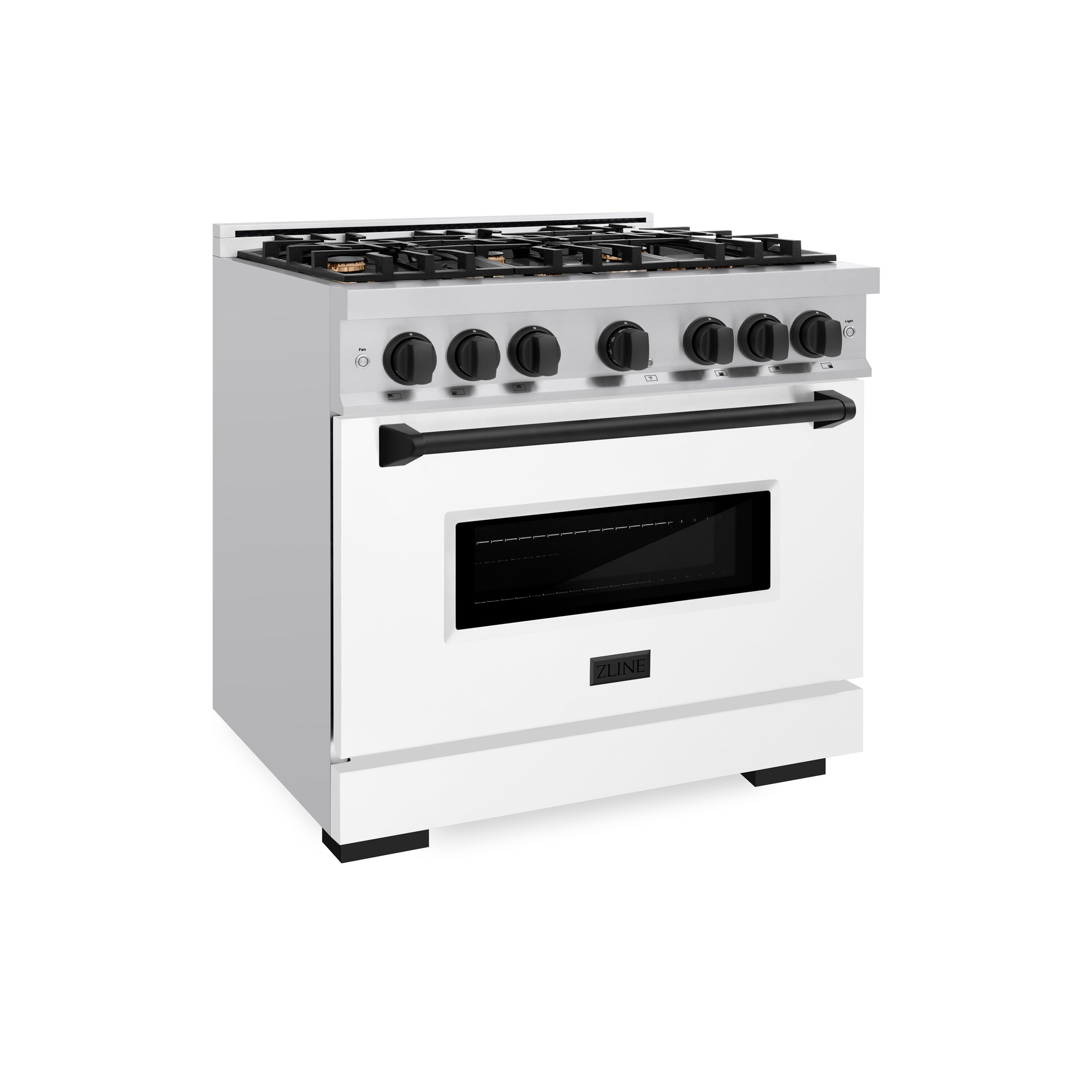 ZLINE KITCHEN & BATH CGRZ-WM-36-MB Freestanding-Gas-Ranges - View #2