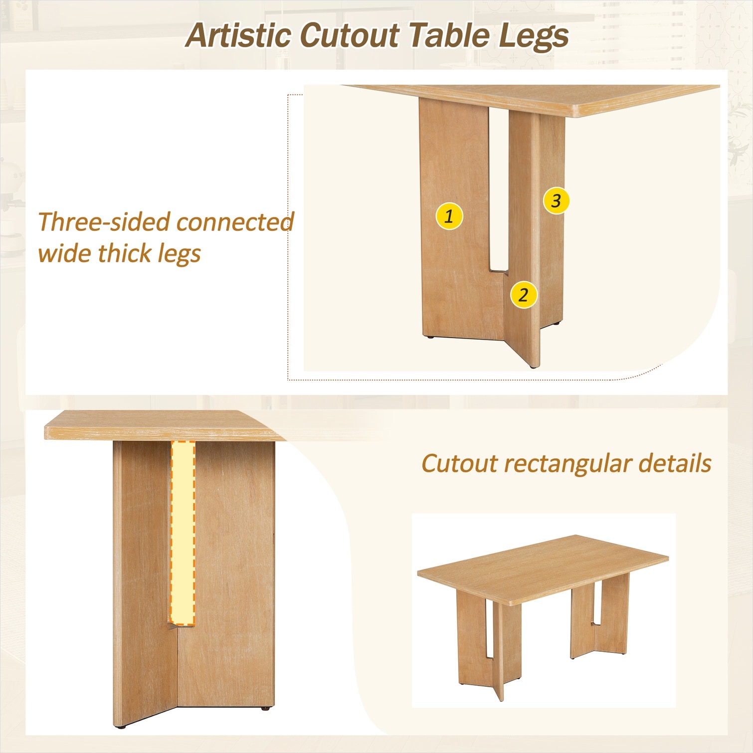 Watnature H3R24HYVXI63 Dining-Tables - View #8