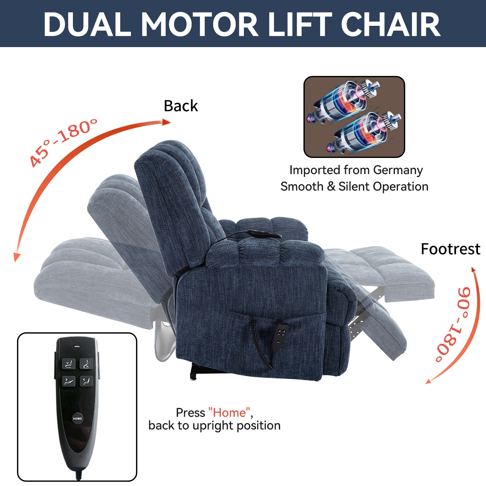 Mondawe MO-CO86458 recliners - View #3