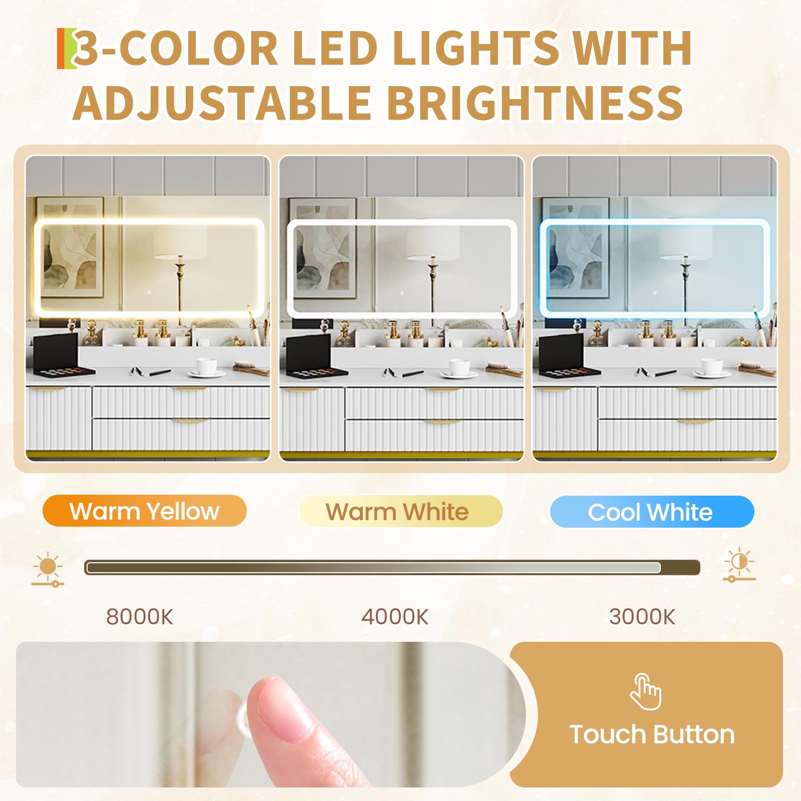 Garvee BCT7Y8RC13 Bedroom-Vanities - View #8