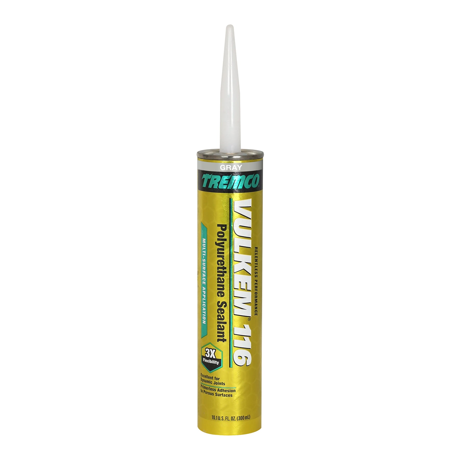 Tremco 2674810331 Vulkem 116 10.1-oz Window door Gray Paintable Polyurethane Caulk