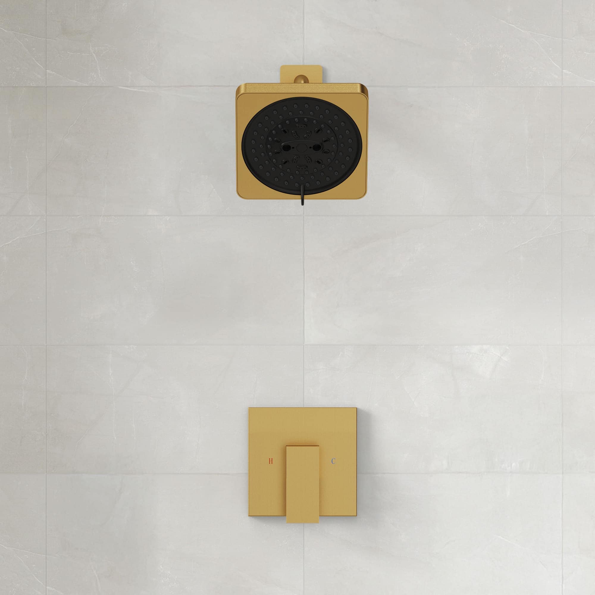 EVERSTEIN SFS-1130-GD Showerhead-Bar-Panels - View #14